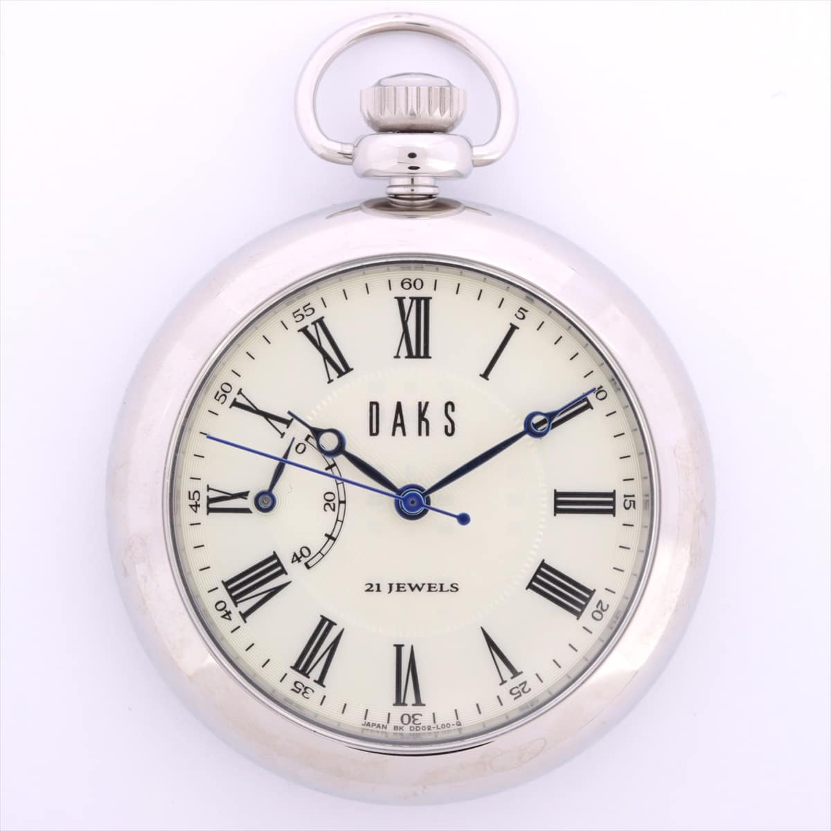 DAKS 120th anniversary limited edition Pocket Watch WR0011DD SS Stem-winder White-Face