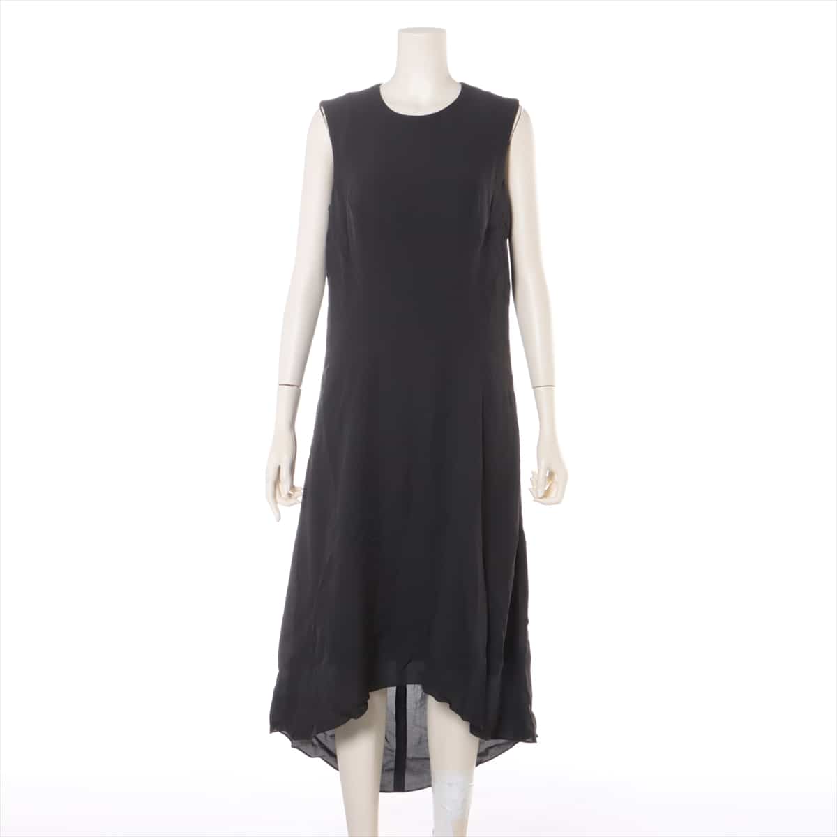 Balenciaga 16 years Silk Sleeveless dress 40 Ladies' Grey  456945
