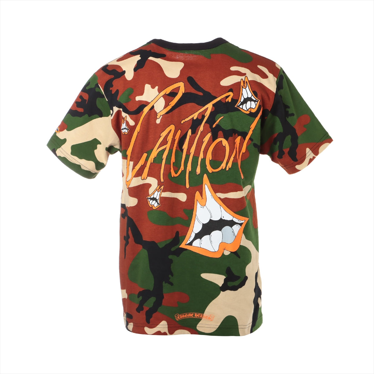 Chrome Hearts Matty Boy T-shirt Cotton size L Camouflage PPO CAUTION