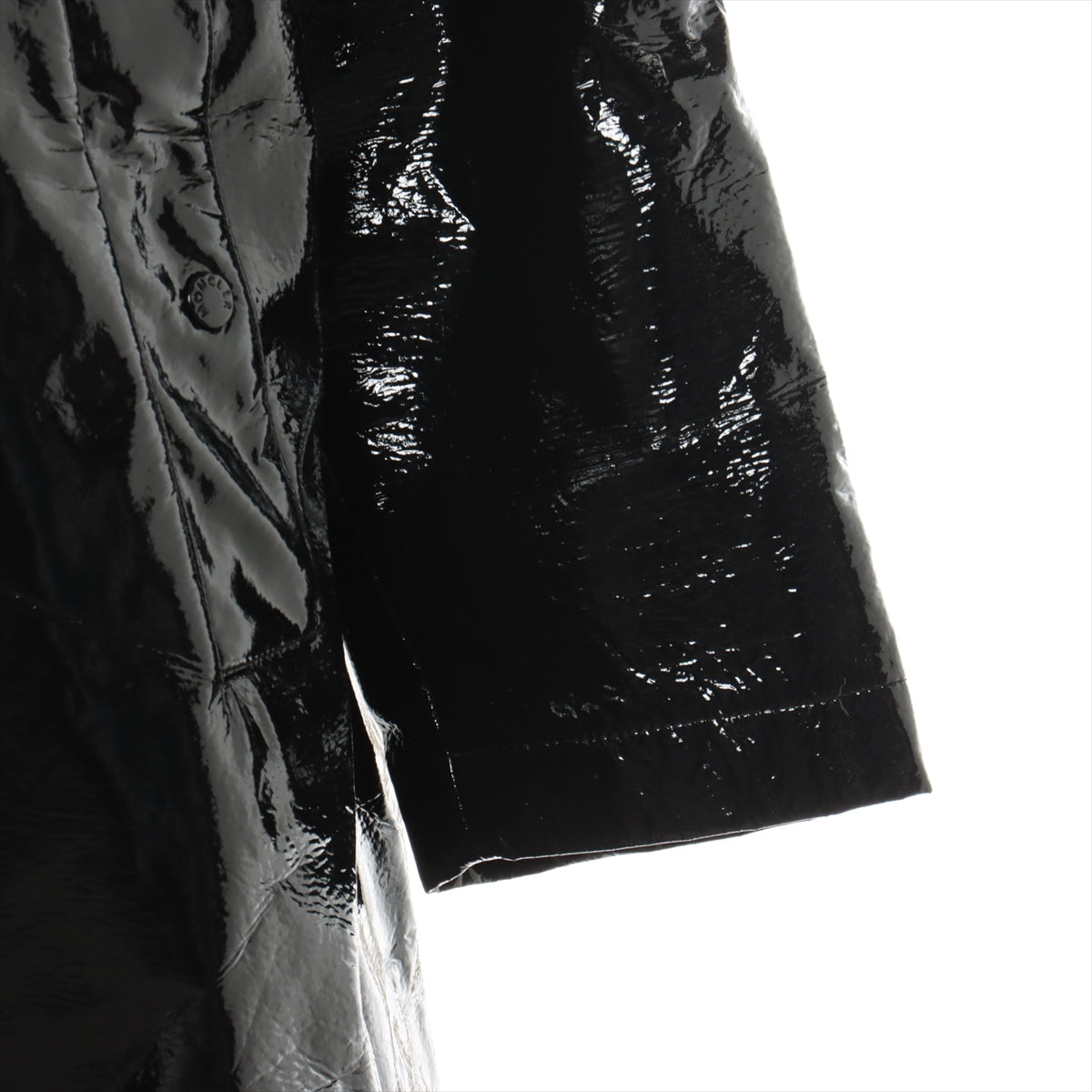 Moncler 20 years Polyester coats 1 Ladies' Black Lined  POTT Down vest Faux fur