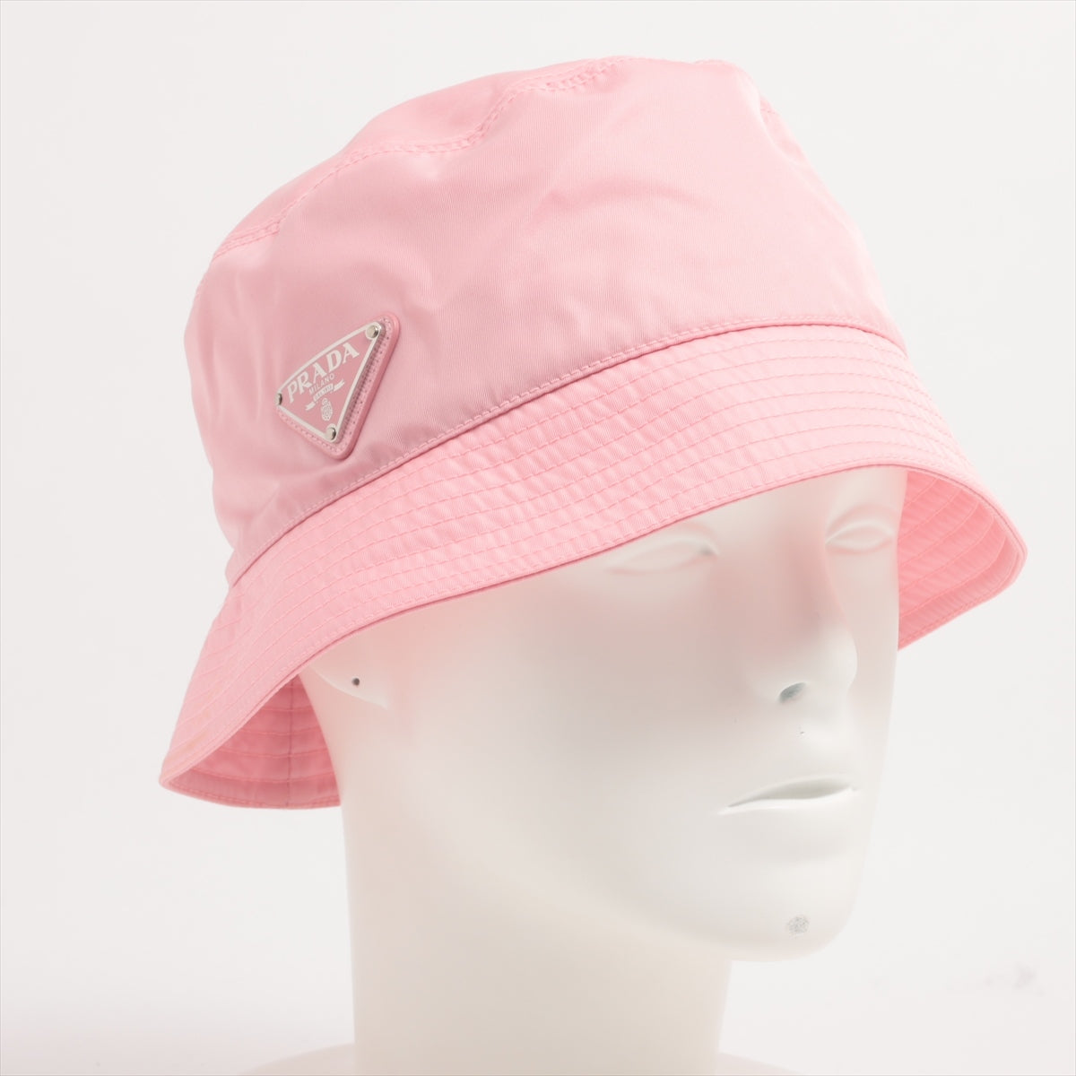 Prada 1HC137 Re Nylon Re Nylon Hat S Nylon Pink