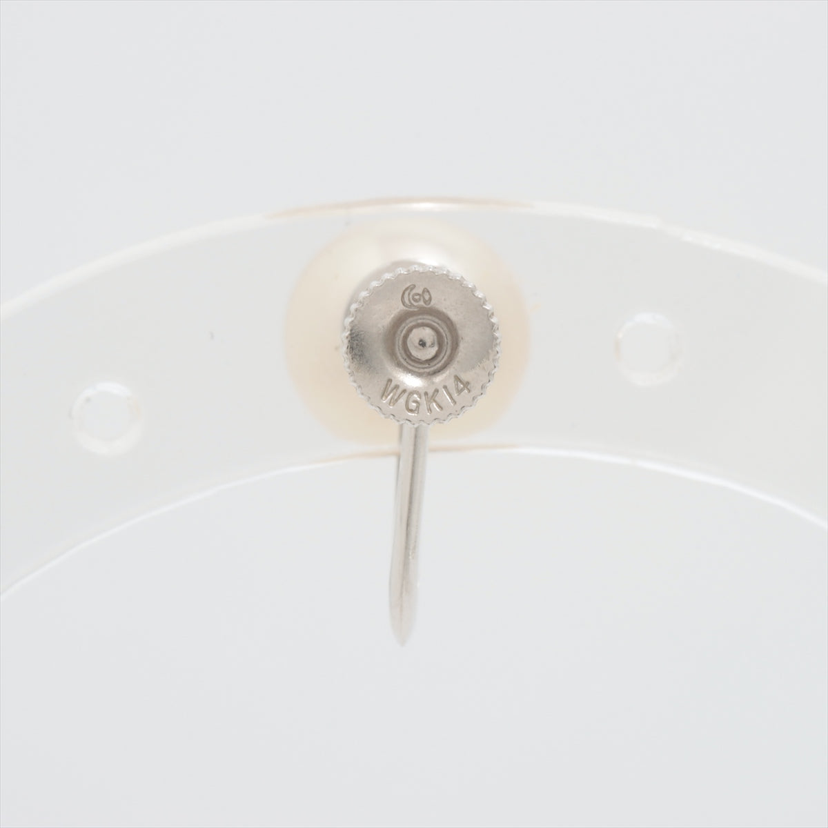 TASAKI Pearl Earings K14WG 1.5g Approx. 8.5 mm