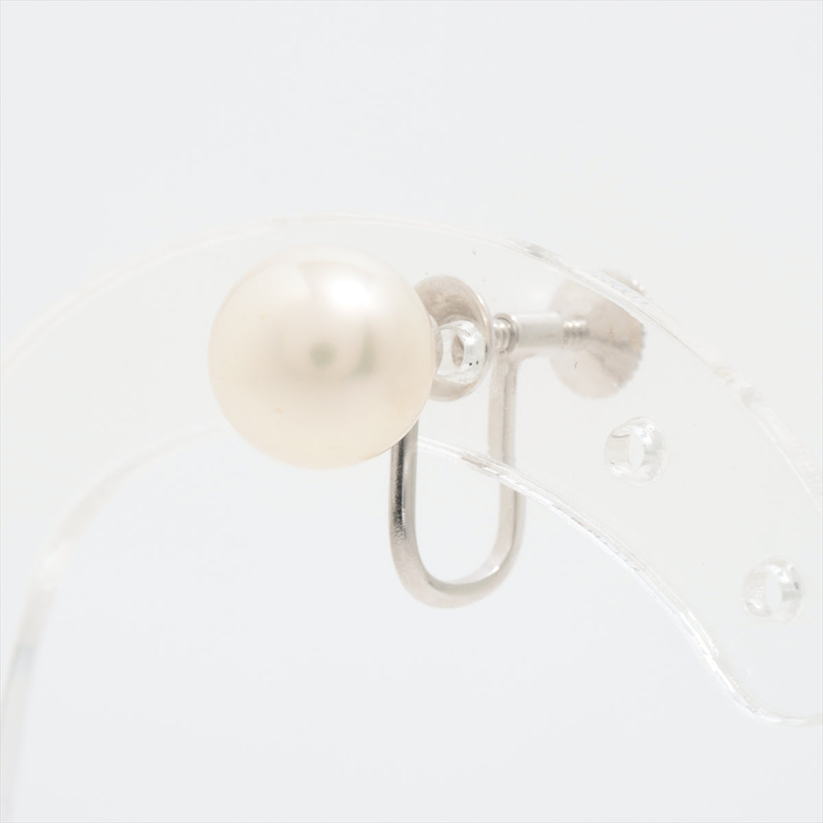 TASAKI Pearl Earings K14WG 1.5g Approx. 8.5 mm