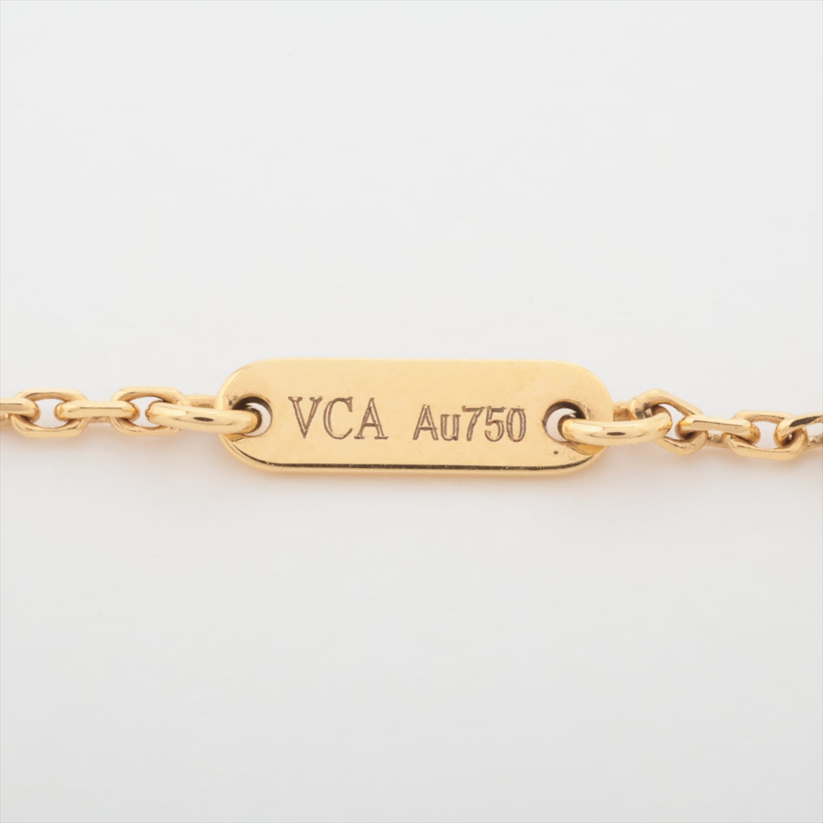 Van Cleef & Arpels Sweet Alhambra Papillon shells Bracelet 750(YG) 2.0g