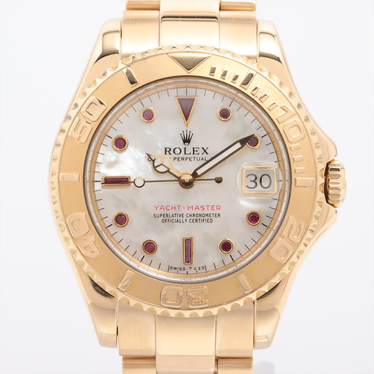 Rolex Yacht‑Master 68628NGR YG AT Shell-Face