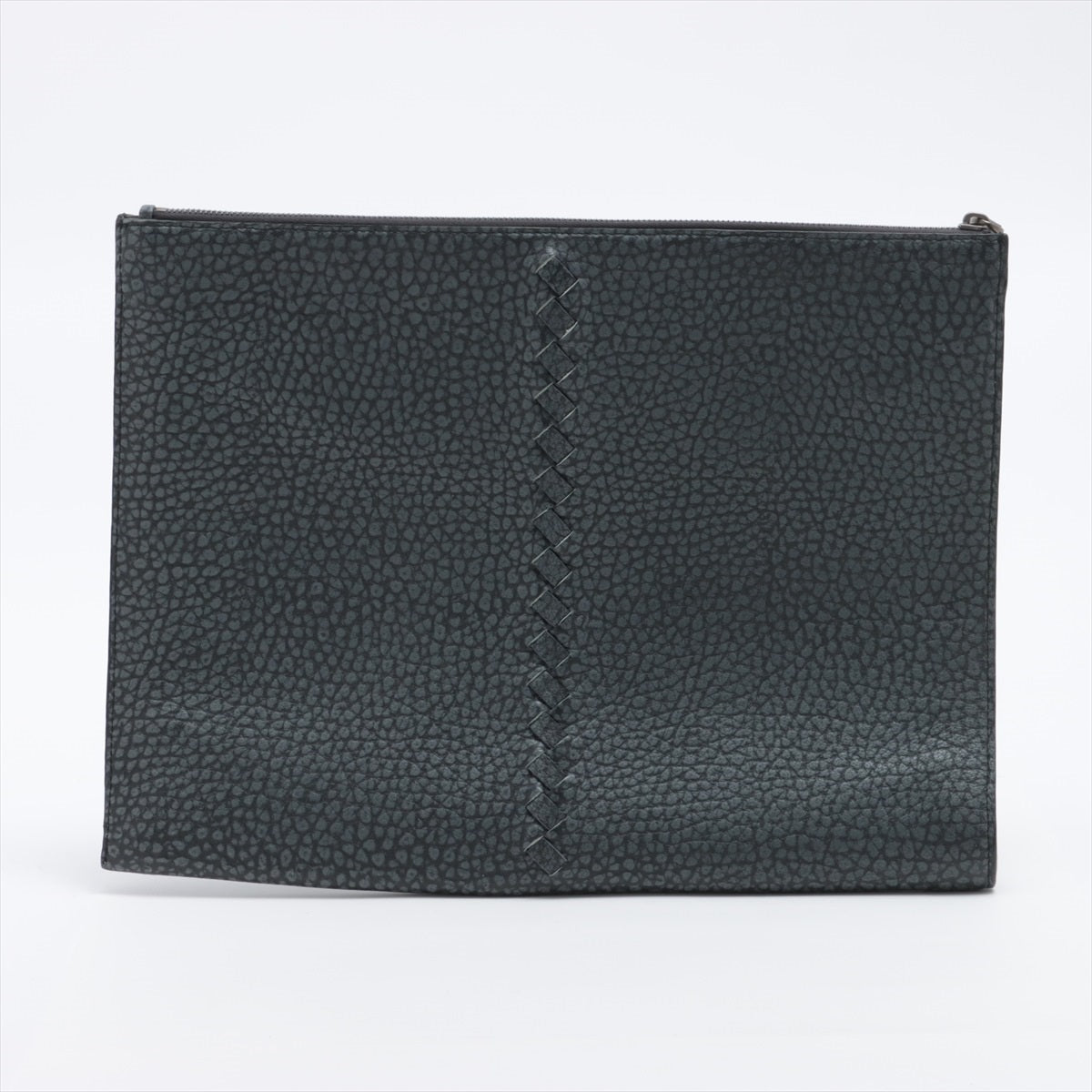 Bottega Veneta Leather Clutch bag Grey 221508