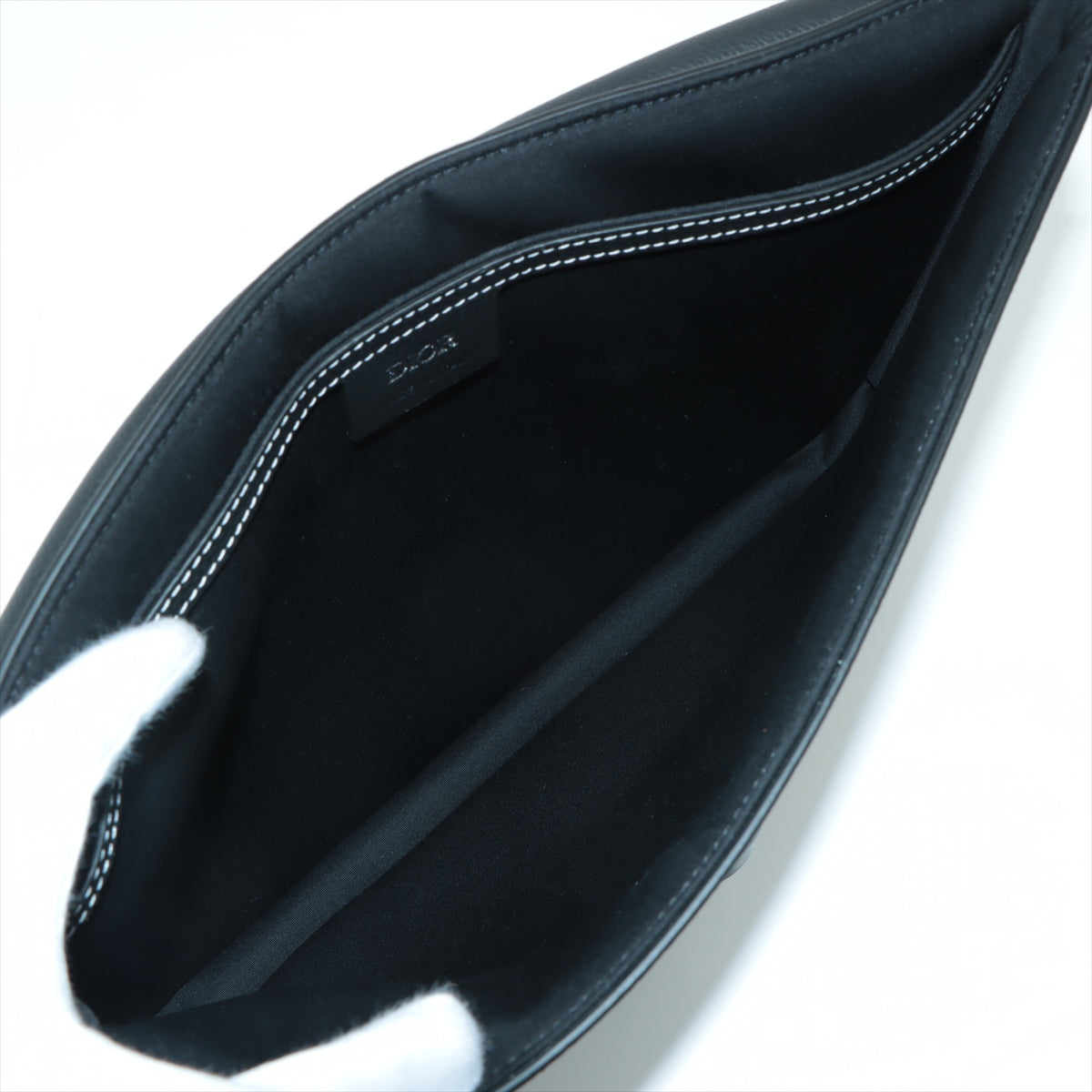 DIOR Leather Clutch bag Black