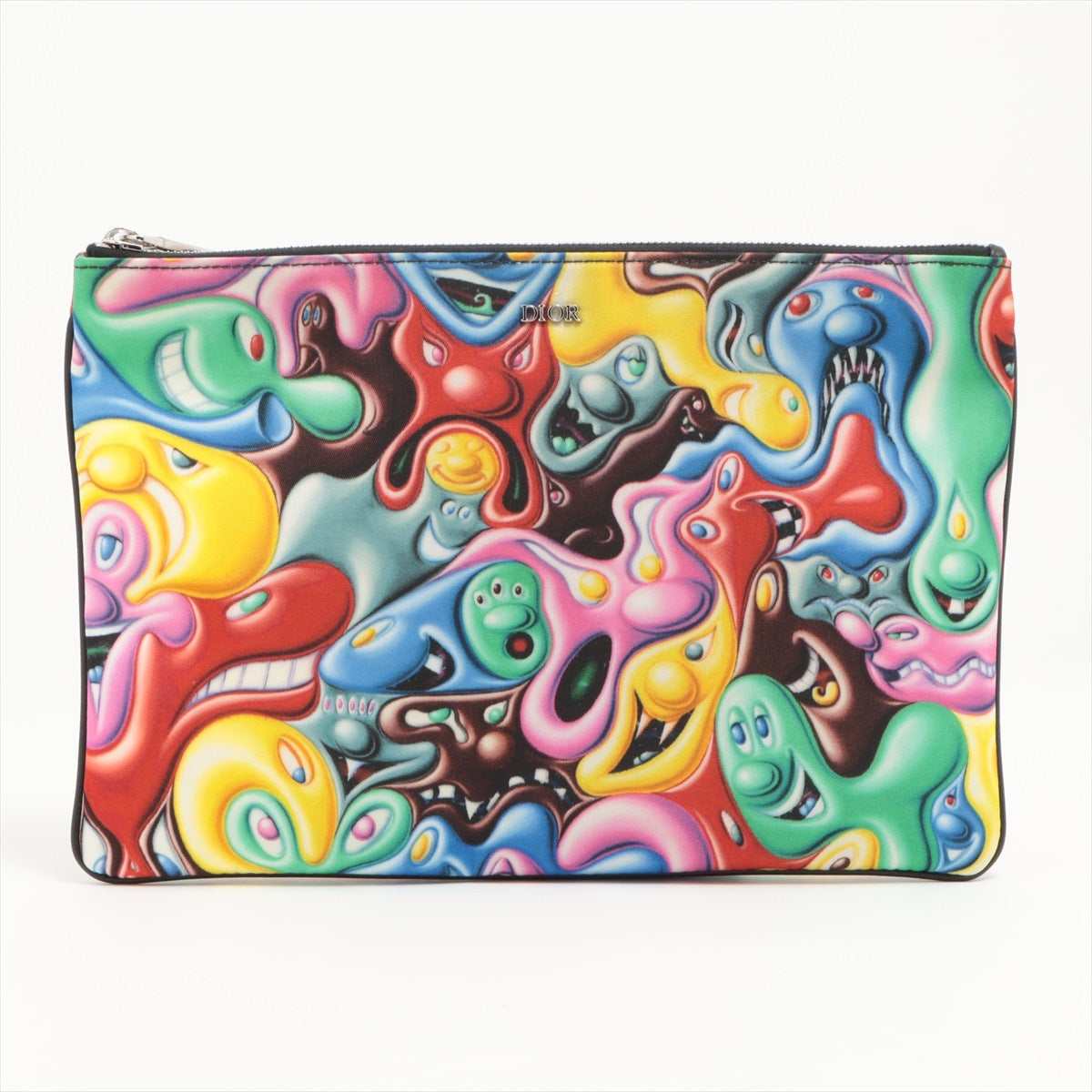 Dior x Kenny Scharf Nylon Pouch Multicolor
