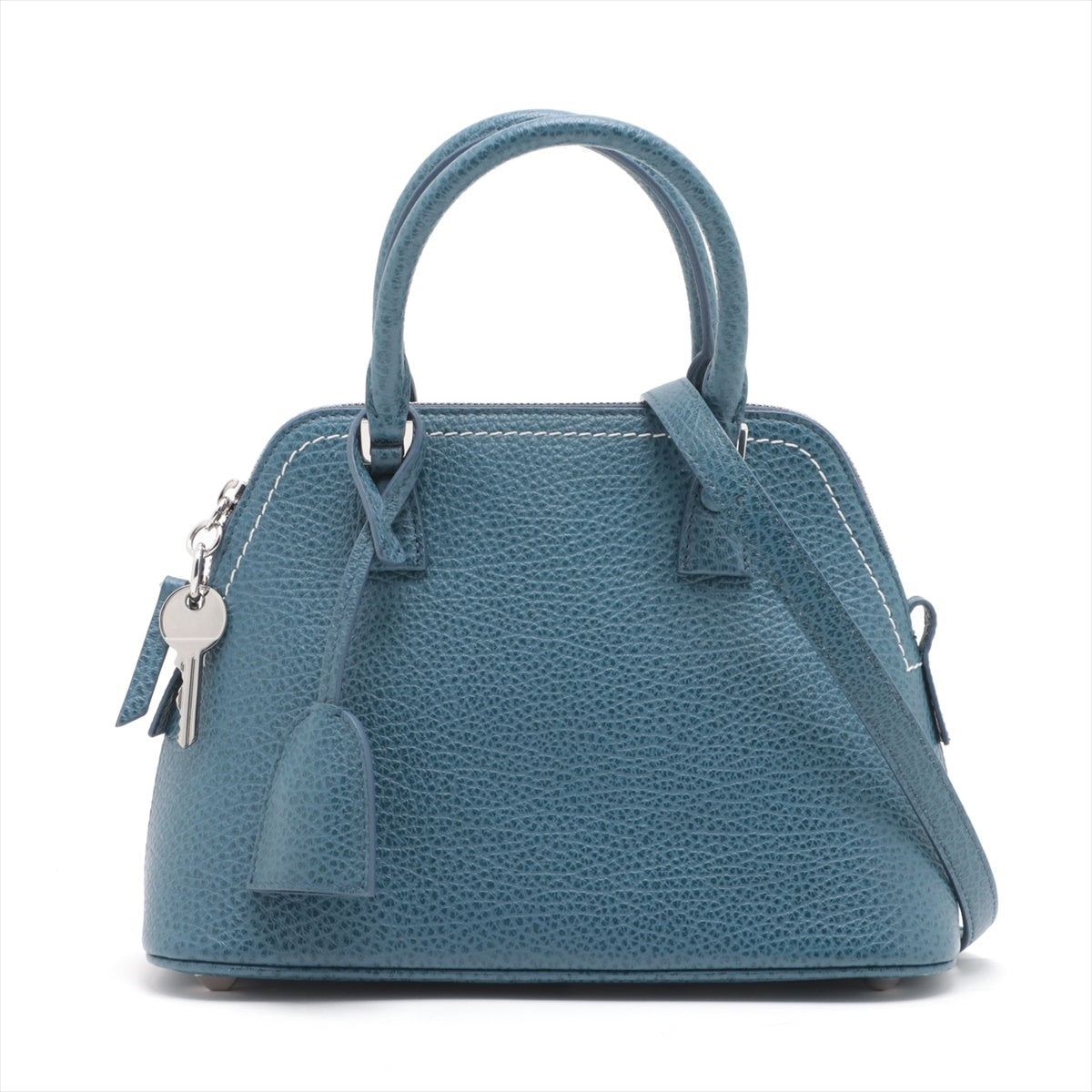 Maison Margiela 5AC Leather 2way handbag Blue