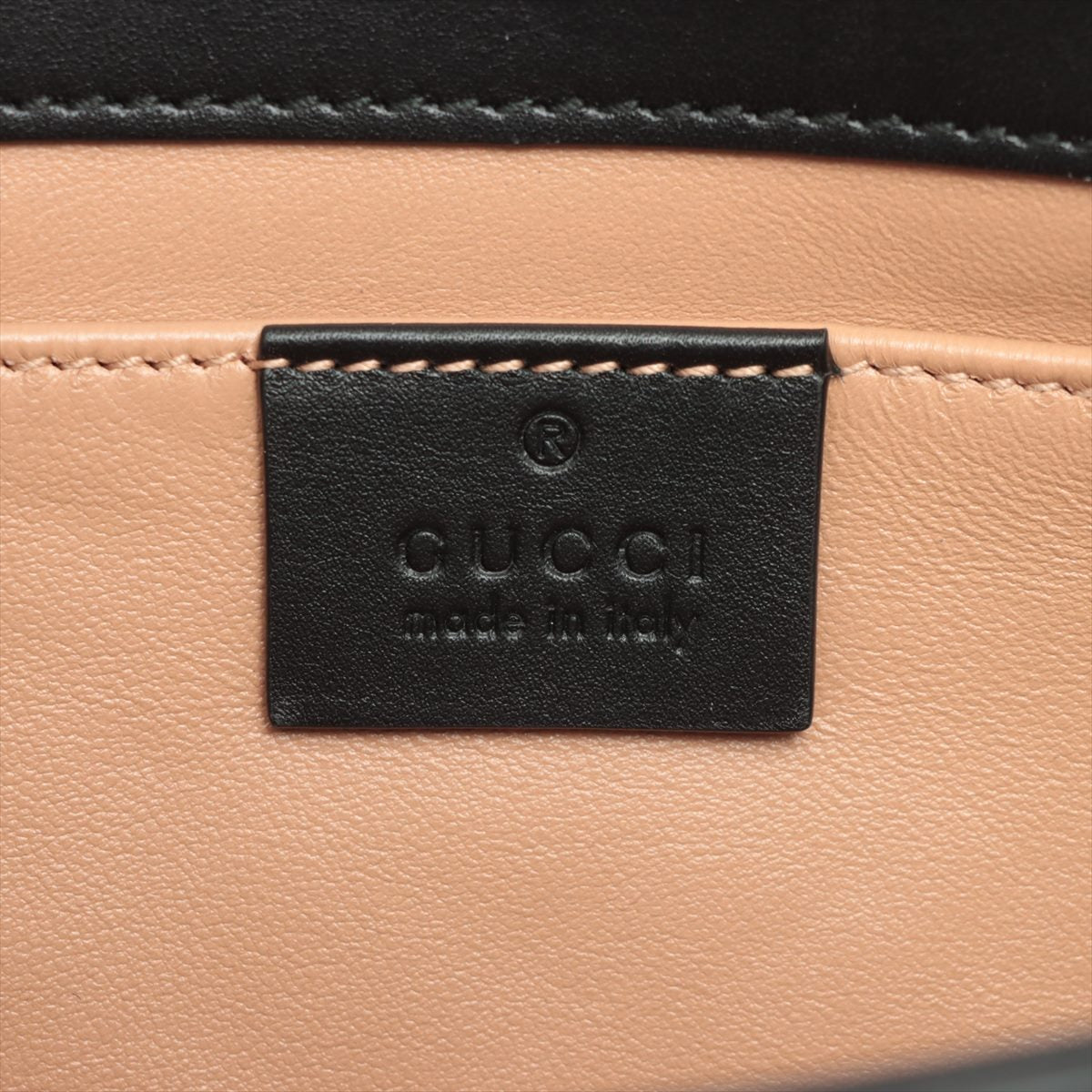 Gucci Raja Broadway Leather Clutch bag Black 576532