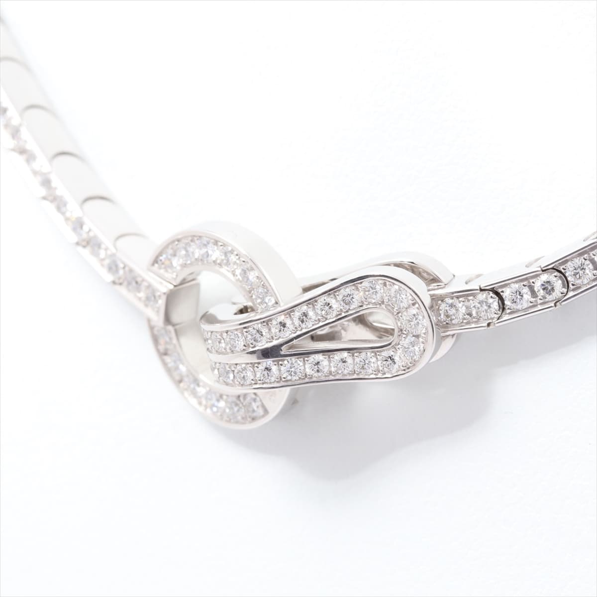 Cartier Cartier Agraffe Diamond Necklace 750WG