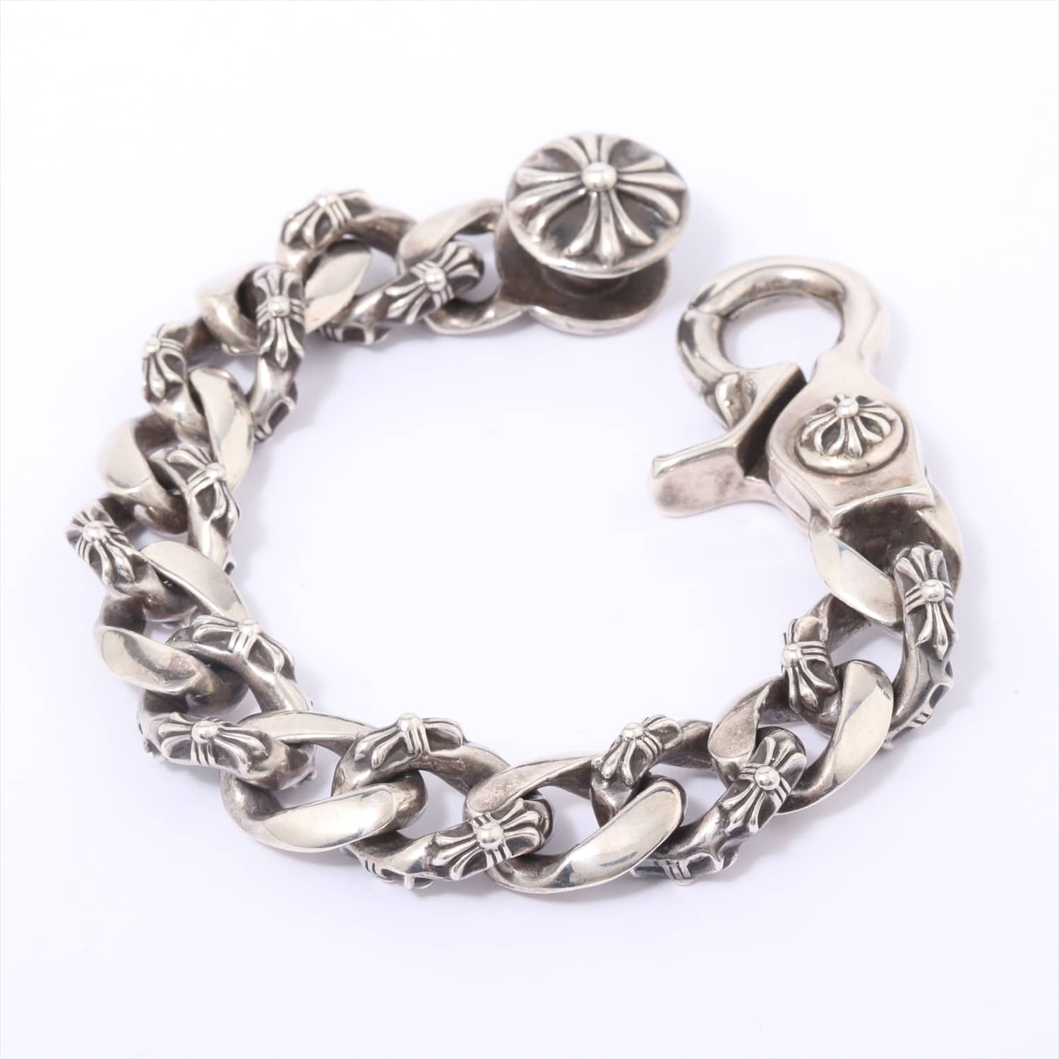 Chrome Hearts Fancy Link Chain Bracelet Bracelet 925 112.1g