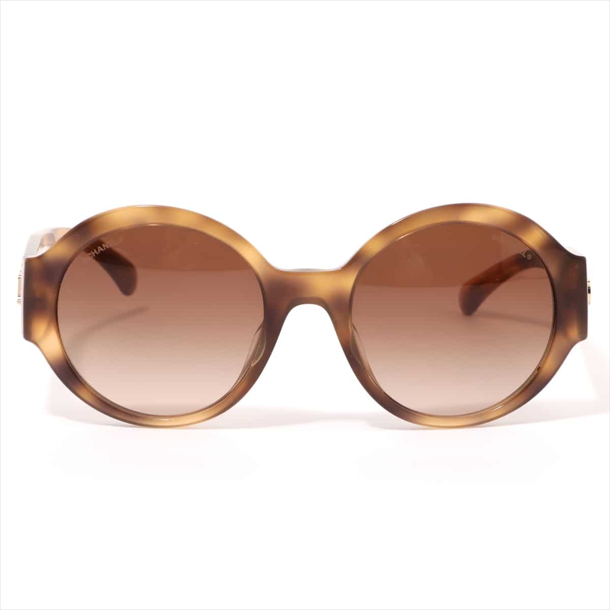 Chanel 5410-A Sunglasses Plastic Brown