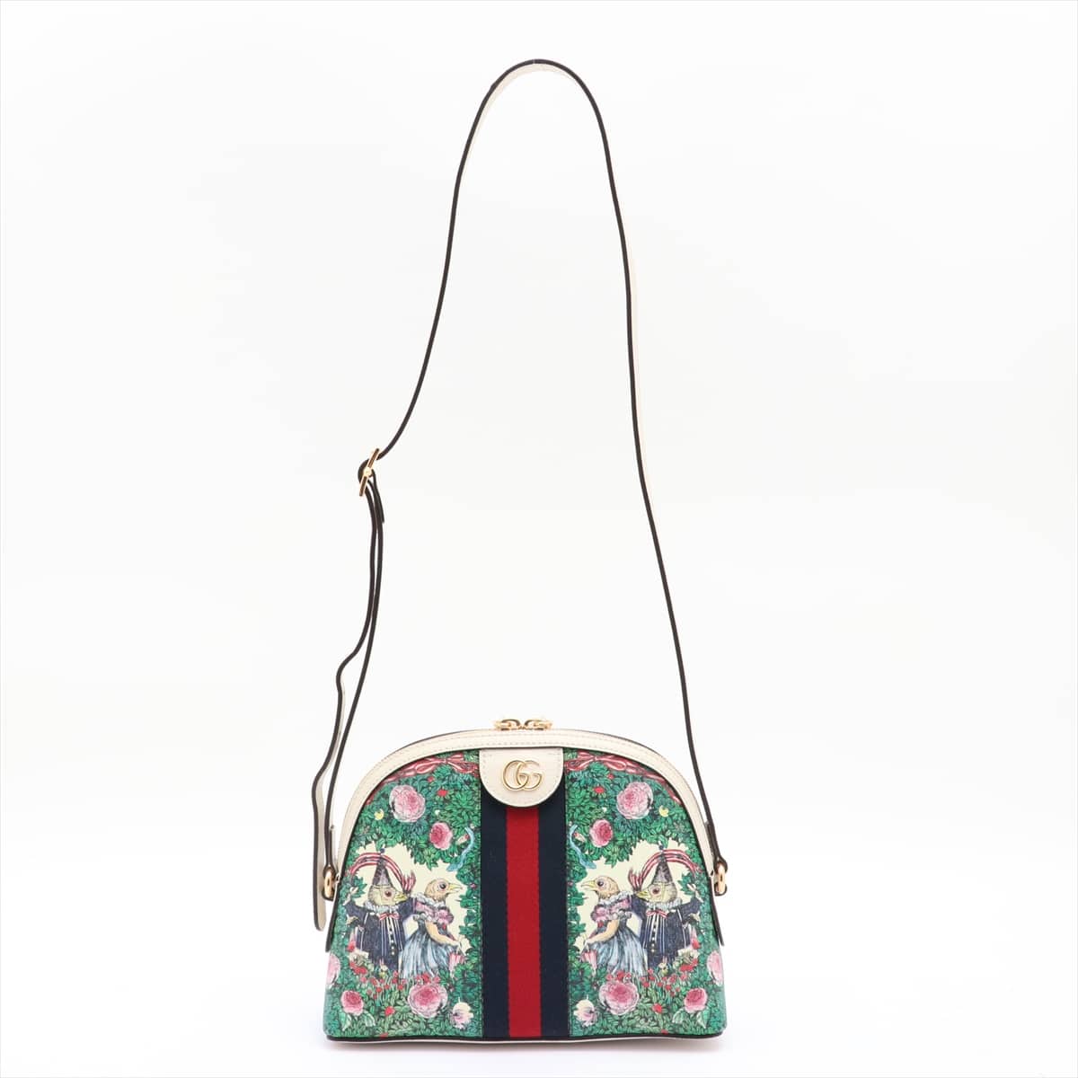 Gucci GG Supreme Shoulder bag Multicolor 499621 Inner pocket crease