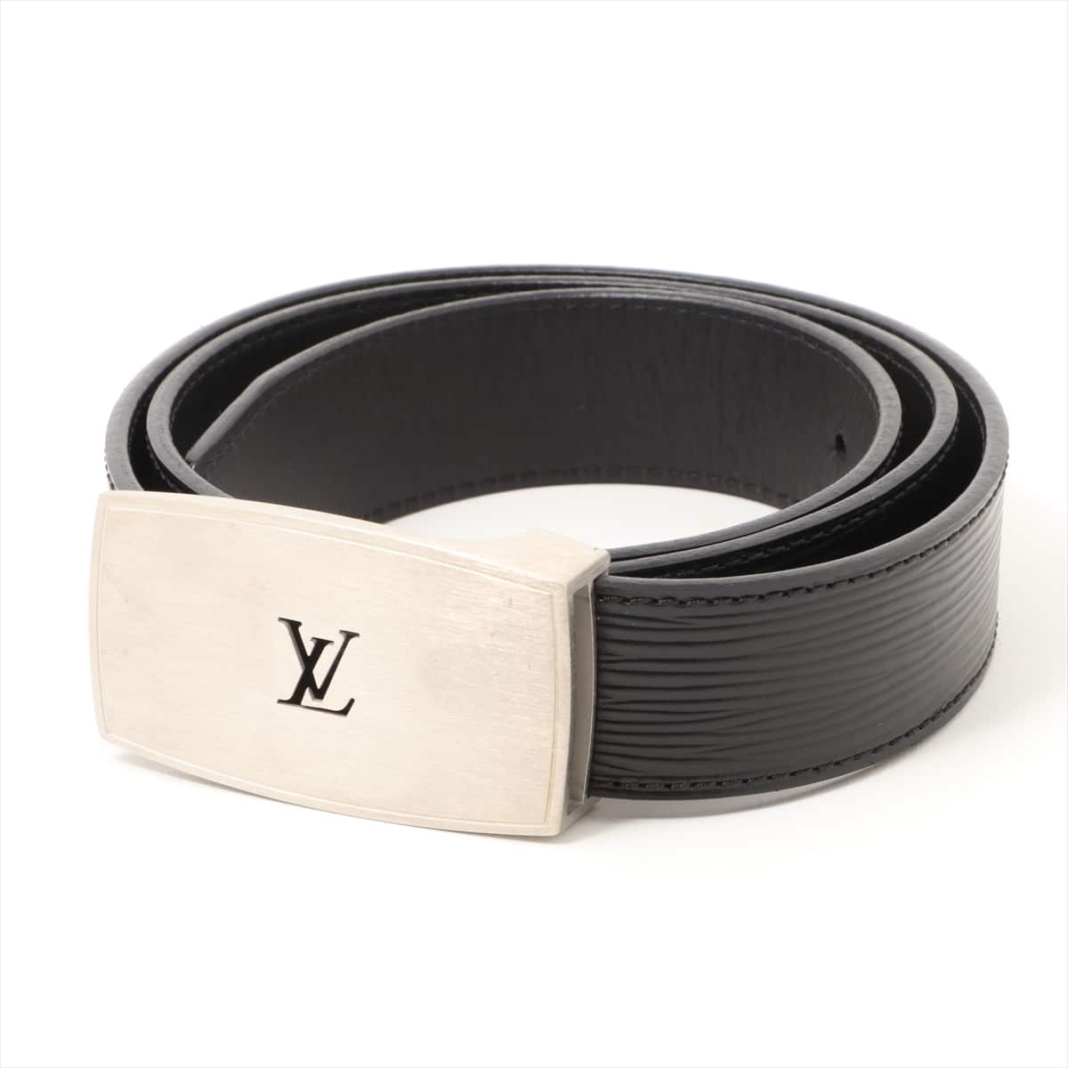 Louis Vuitton M9639V San Tulle LV CUT Ron Belt 85/34 Leather Black Epi
