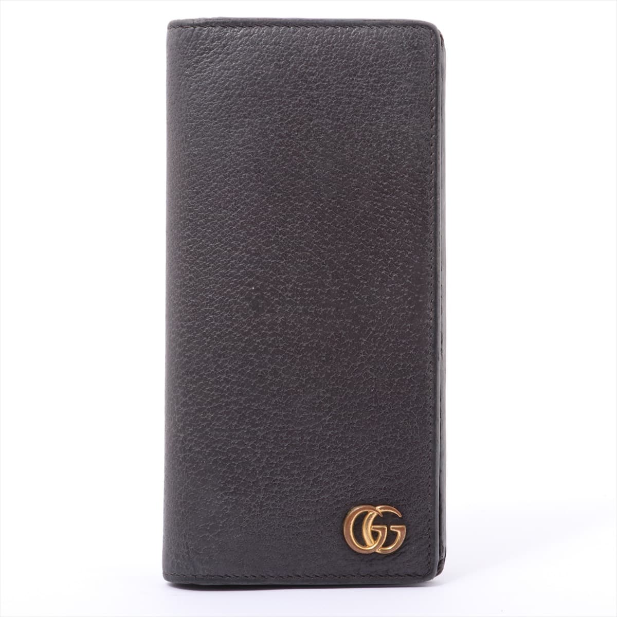 Gucci GG Marmont 428740 Leather Wallet Black