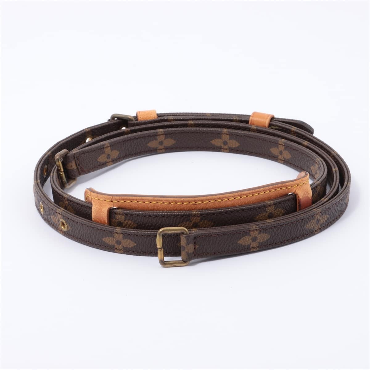 Louis Vuitton Monogram Shoulder strap PVC & leather Brown