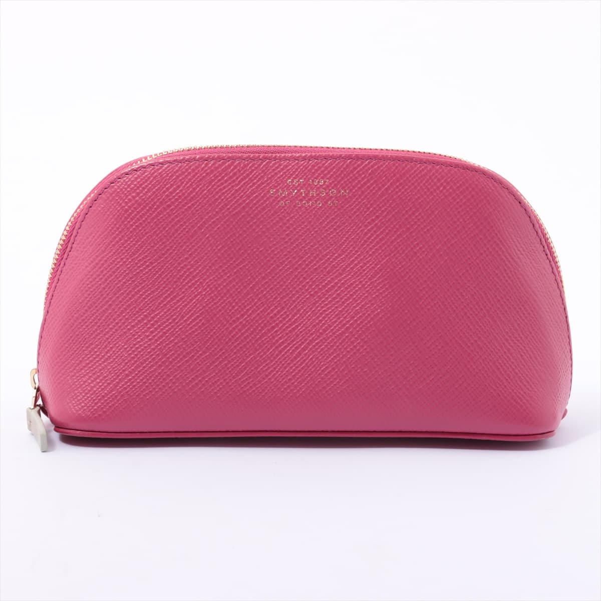 Smythson Leather Pouch Pink