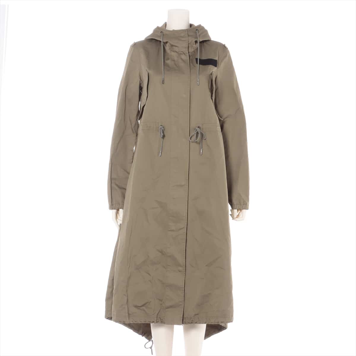 MM6 17SS Cotton Mod coat 38 Ladies' Khaki