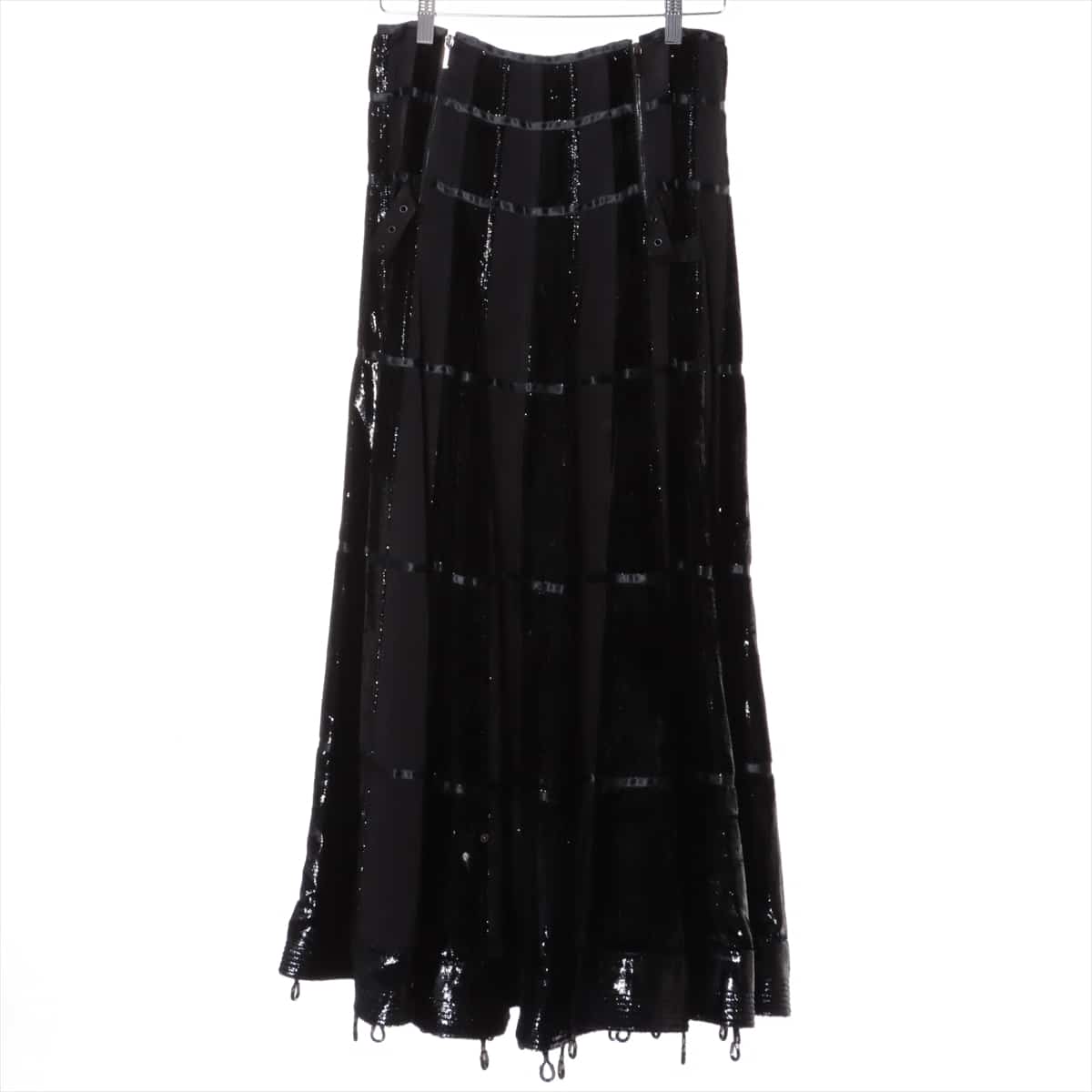 Christian Dior Acetate Skirt 38 Ladies' Black