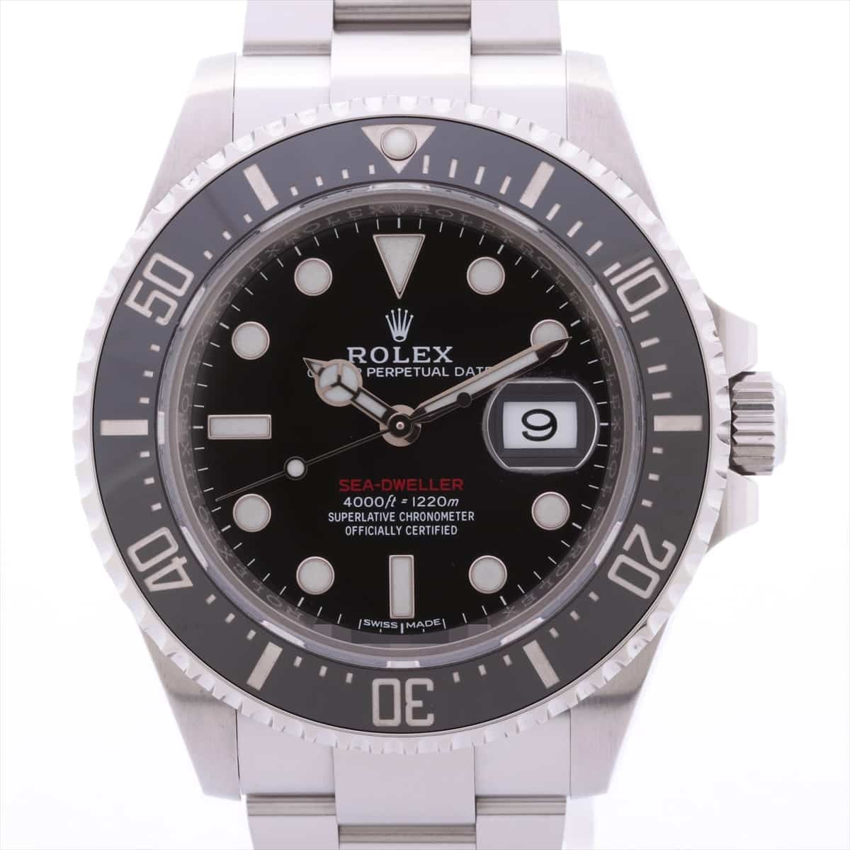 Rolex Sea-Dweller 126600 SS AT Black-Face Extra Link 1