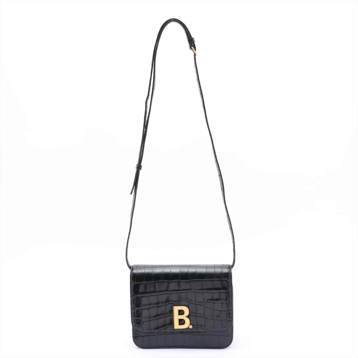 Balenciaga Moc croc Shoulder bag Black 592898