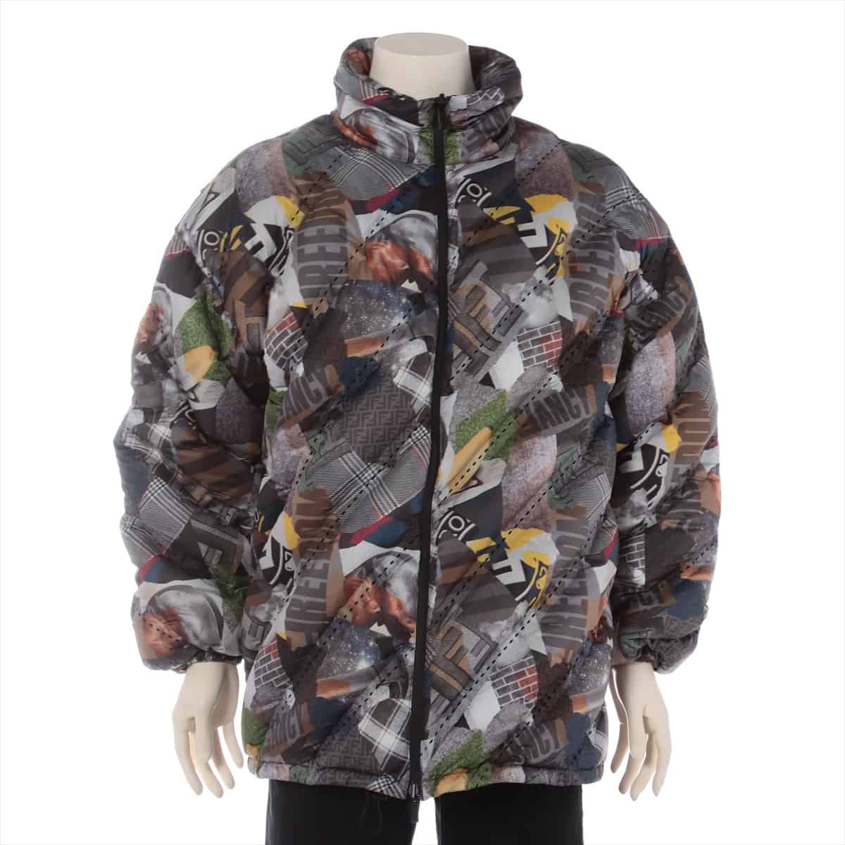 Fendi ZUCCa 18 years Polyester Down jacket 44 Men's Multicolor  Reversible