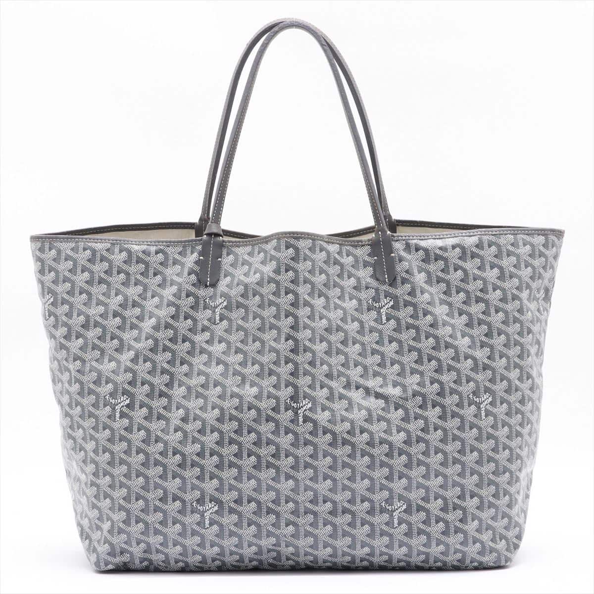 Goyard Saint Louis GM Tote bag Grey with pouch