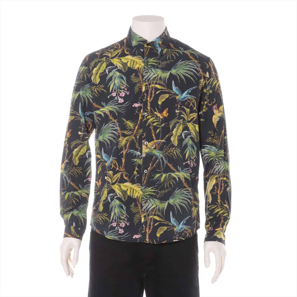 Gucci 16SS Cotton Shirt 40 Men's Multicolor  Botanical Total handle