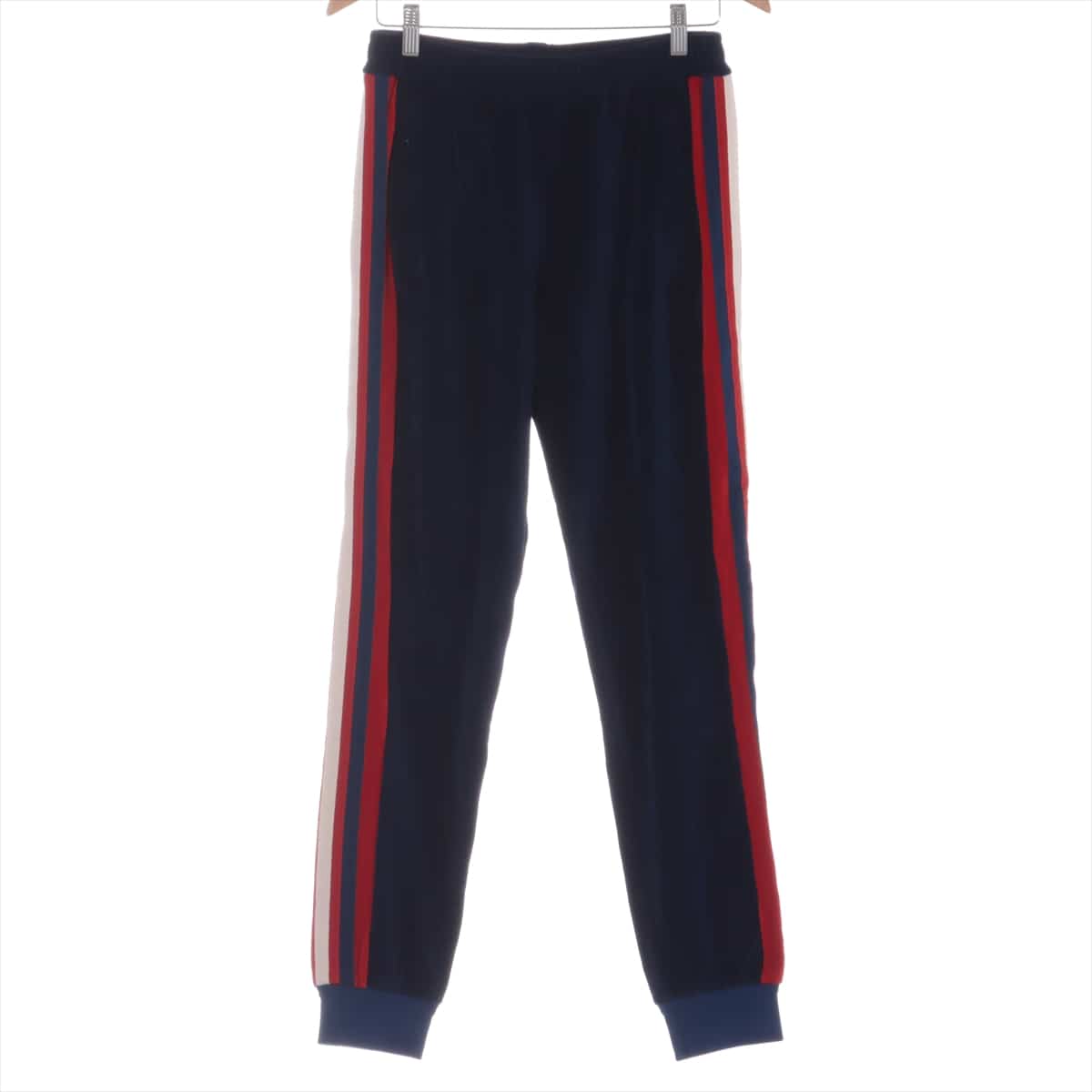 Gucci 19SS Velour Track pants S Men's Navy blue  Tricolor jogging pants
