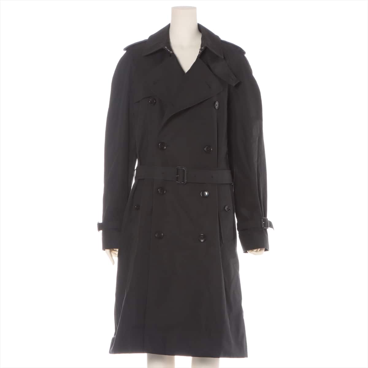 Gucci 19SS Cotton & nylon Trench coat 46 Ladies' Black  456103 Z496A