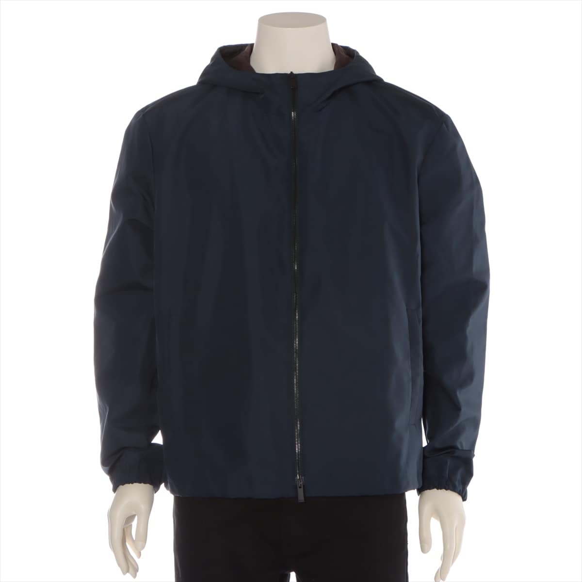 Fendi 19-year Polyester Nylon Jacket 52 Men's Navy blue