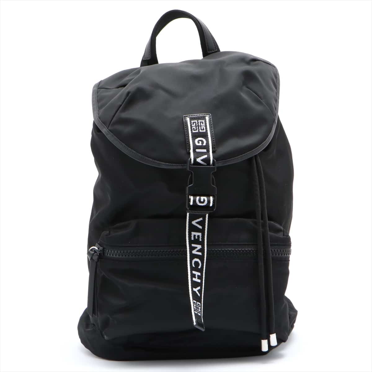 Givenchy Nylon & Leather Backpack Black