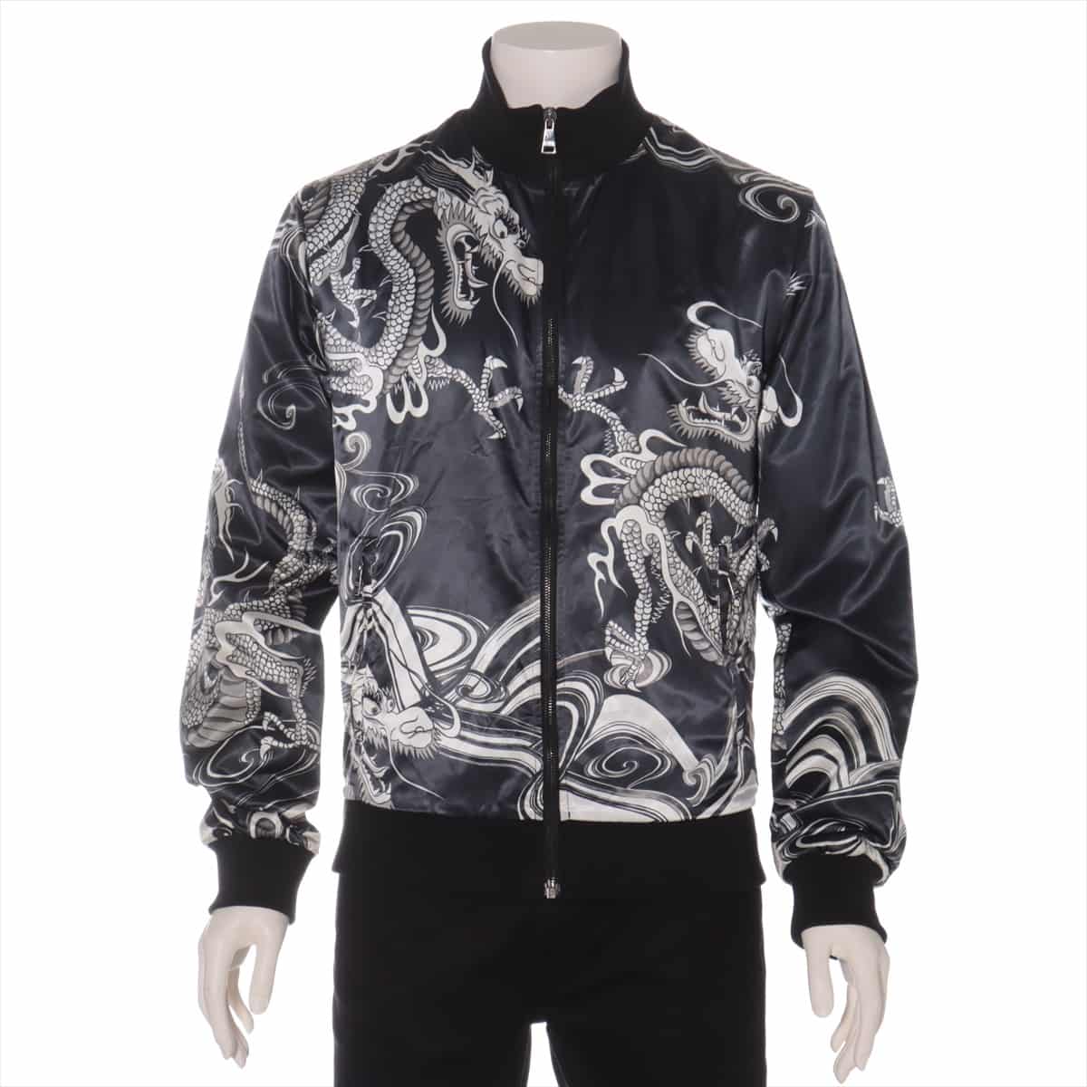 Dolce & Gabbana Nylon Souvenir jacket 44 Men's Black