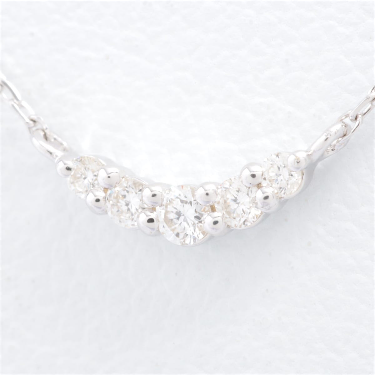 4℃ diamond Necklace K10WG