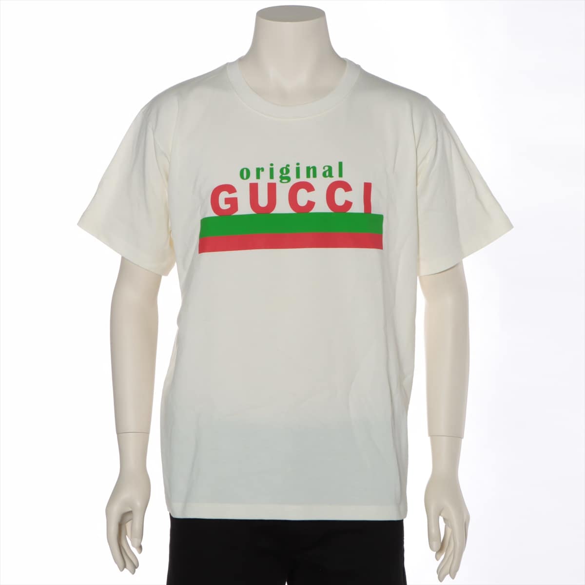 Gucci 20 years Cotton T-shirt XS Men's Ivory  original GUCCI 616036