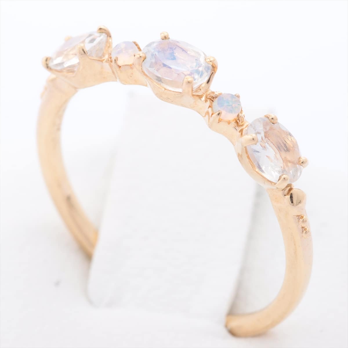 Aget agete blue moonstone Opal rings K10YG #9