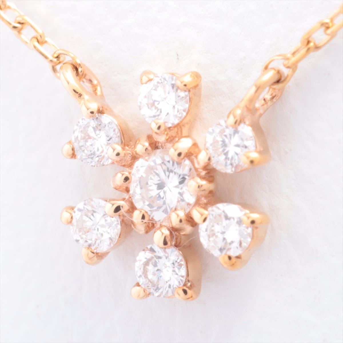 4℃ diamond Necklace K10YG
