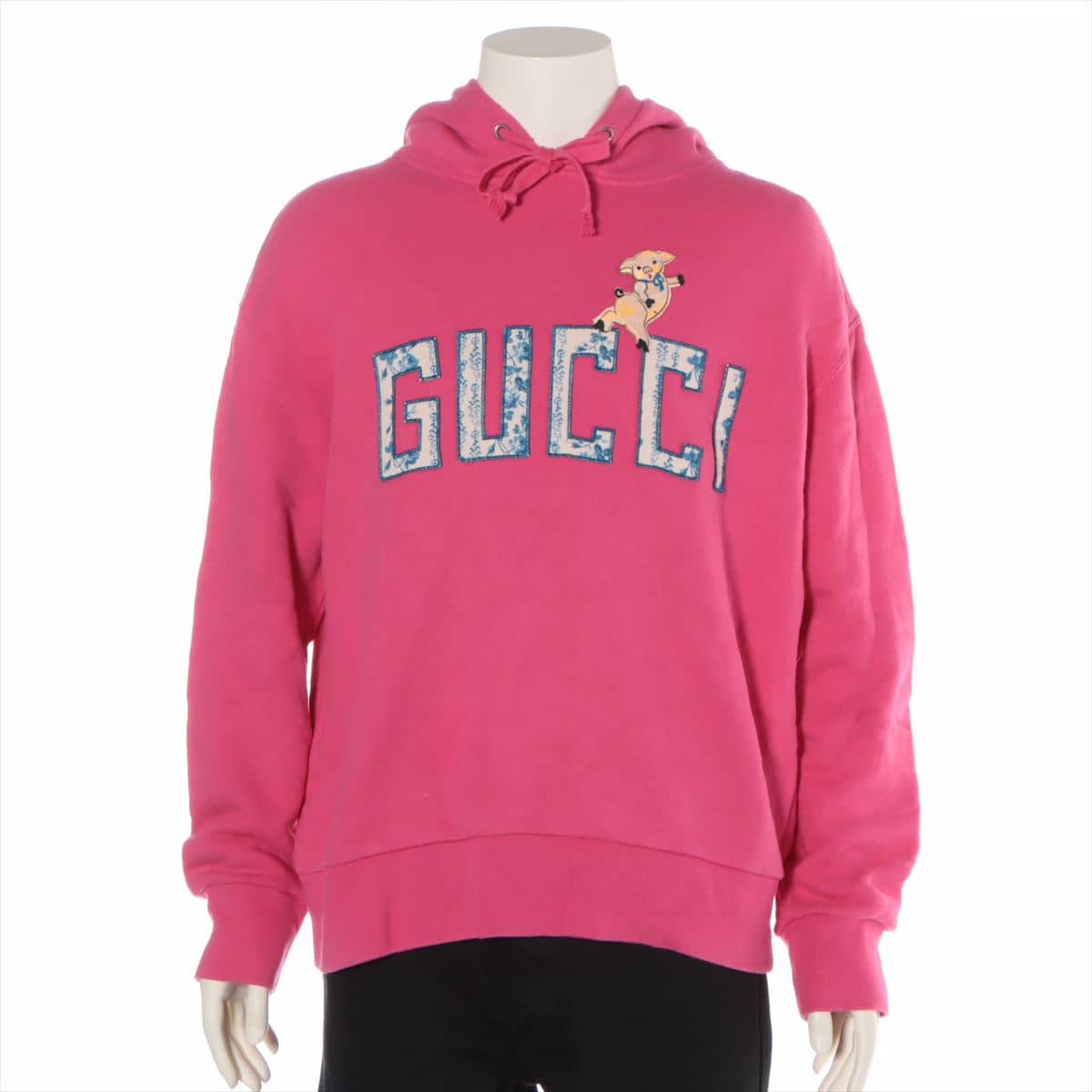 Gucci 18AW Cotton Parker S Men's Pink  475374