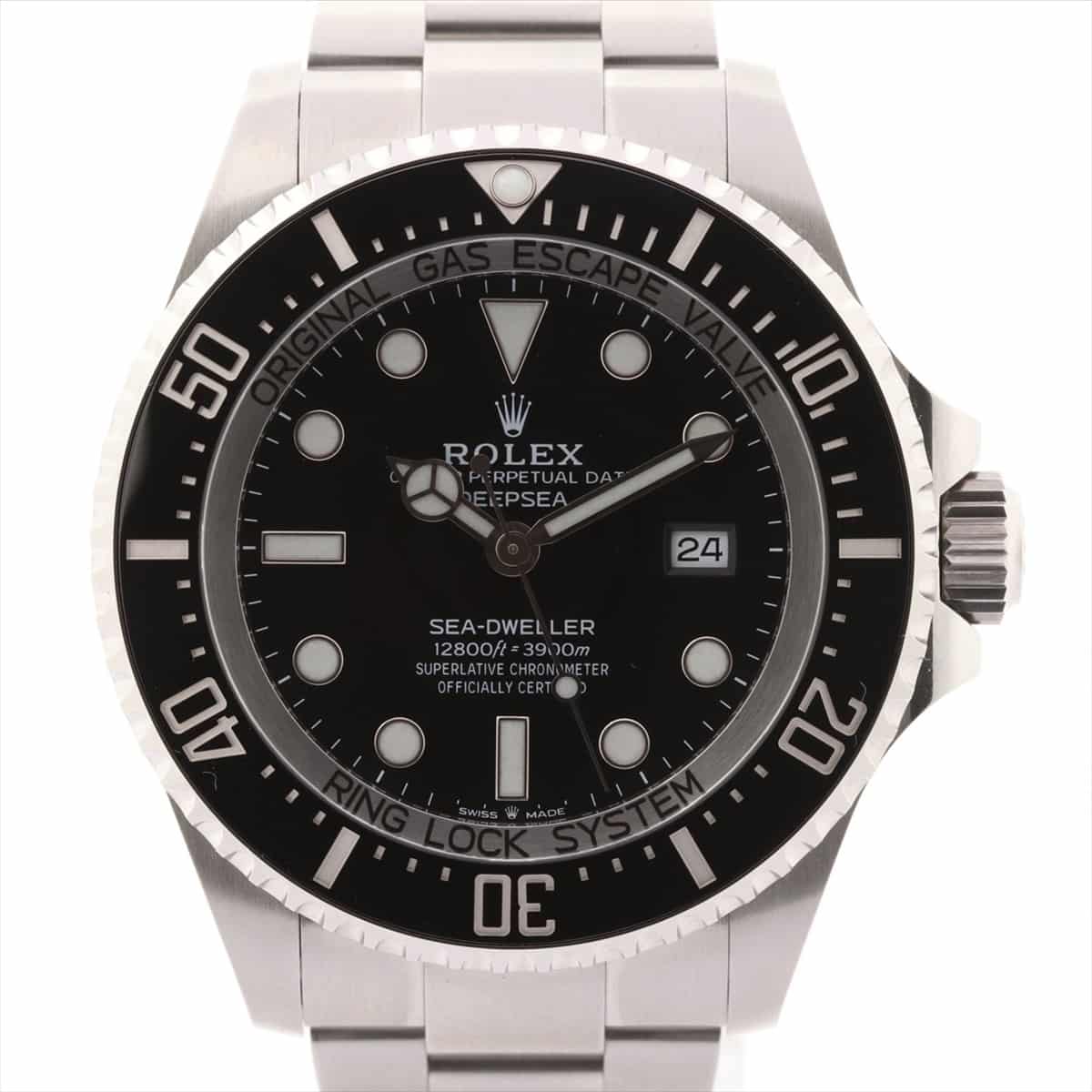 Rolex Sea-Dweller Deep Sea 126660 SS AT Black-Face Extra Link 2
