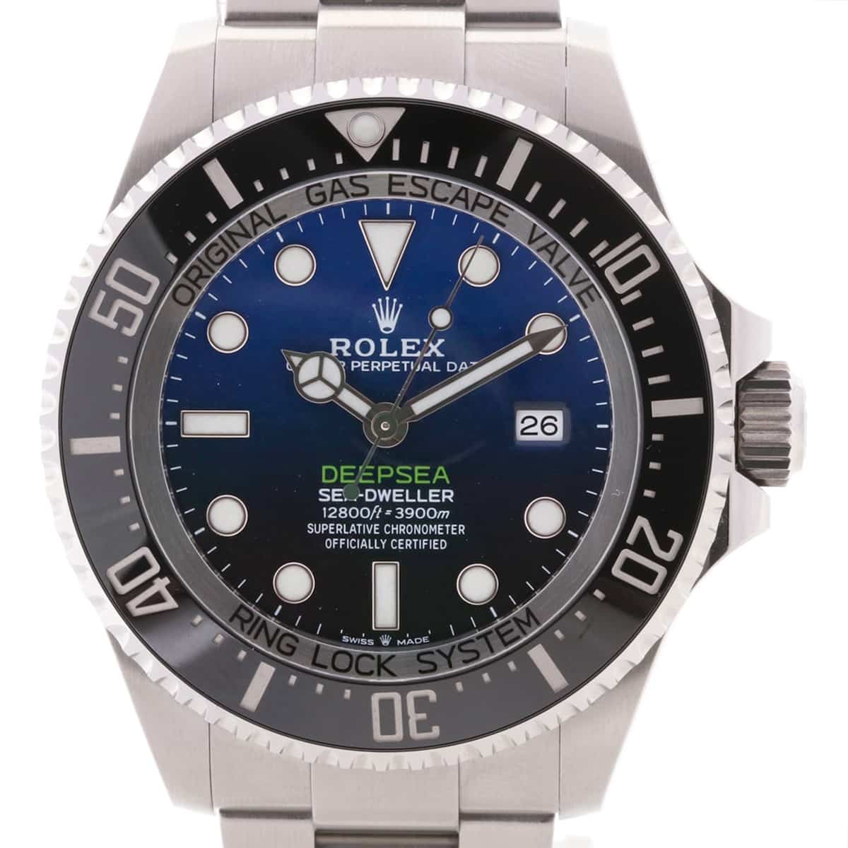 Rolex Sea-Dweller Deep Sea D blue 126660 SS AT Black-Face