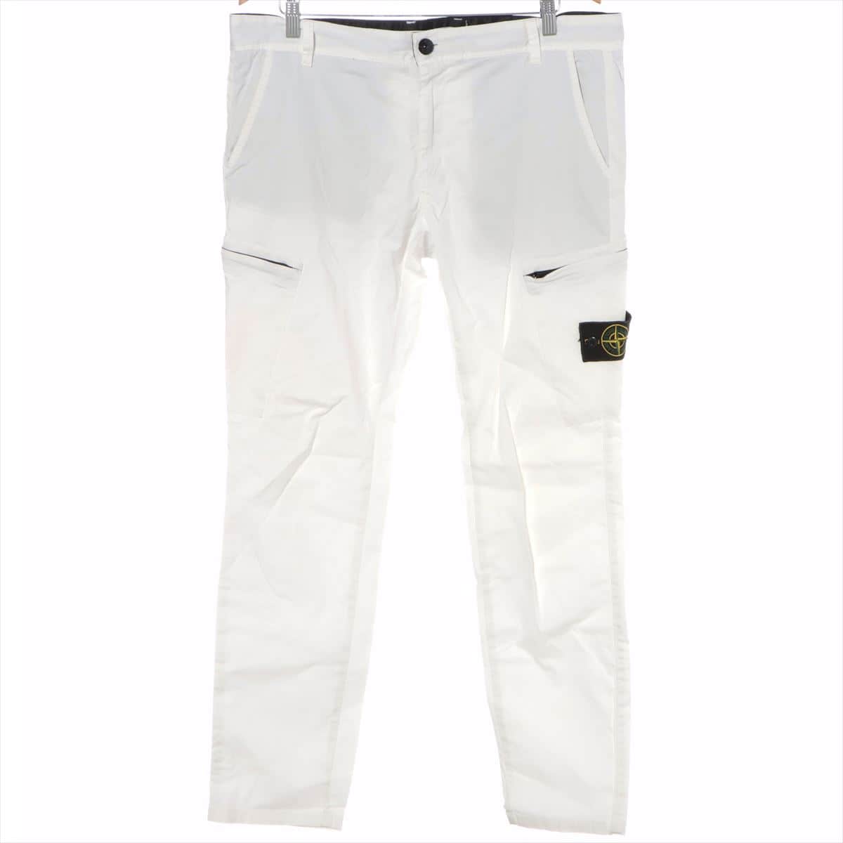 Stone Island Cotton Cargo pants W36 Men's White