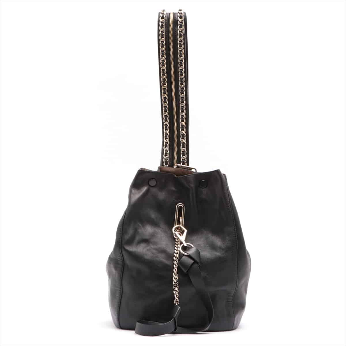 Jimmy Choo Leather Shoulder bag Black