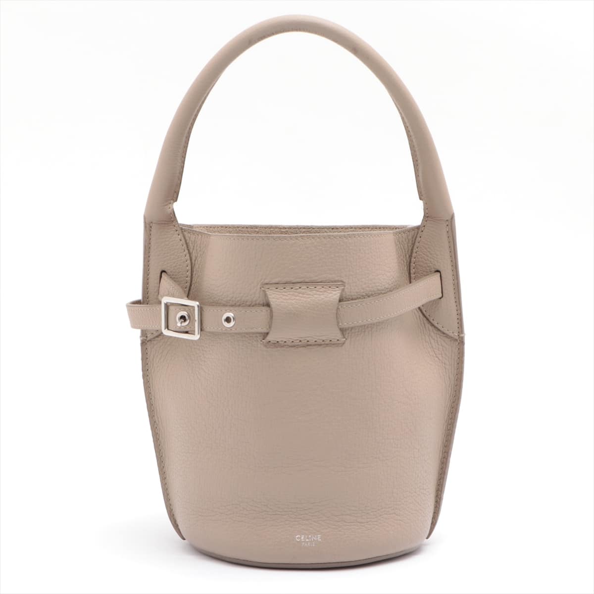 CELINE BIG BAG buckets Nano Leather 2way handbag Beige
