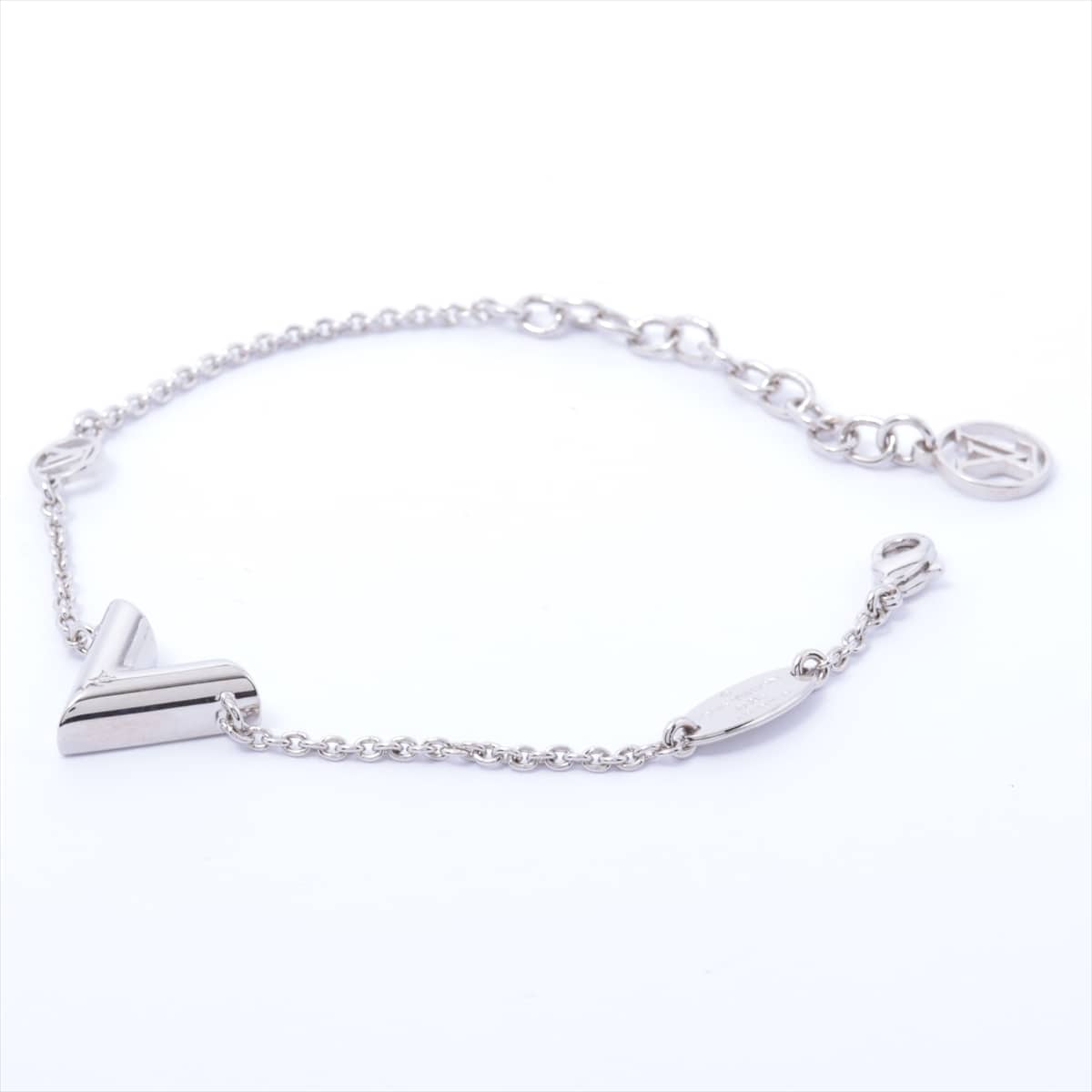 Louis Vuitton Essential V Bracelet Metallic material Silver M63198