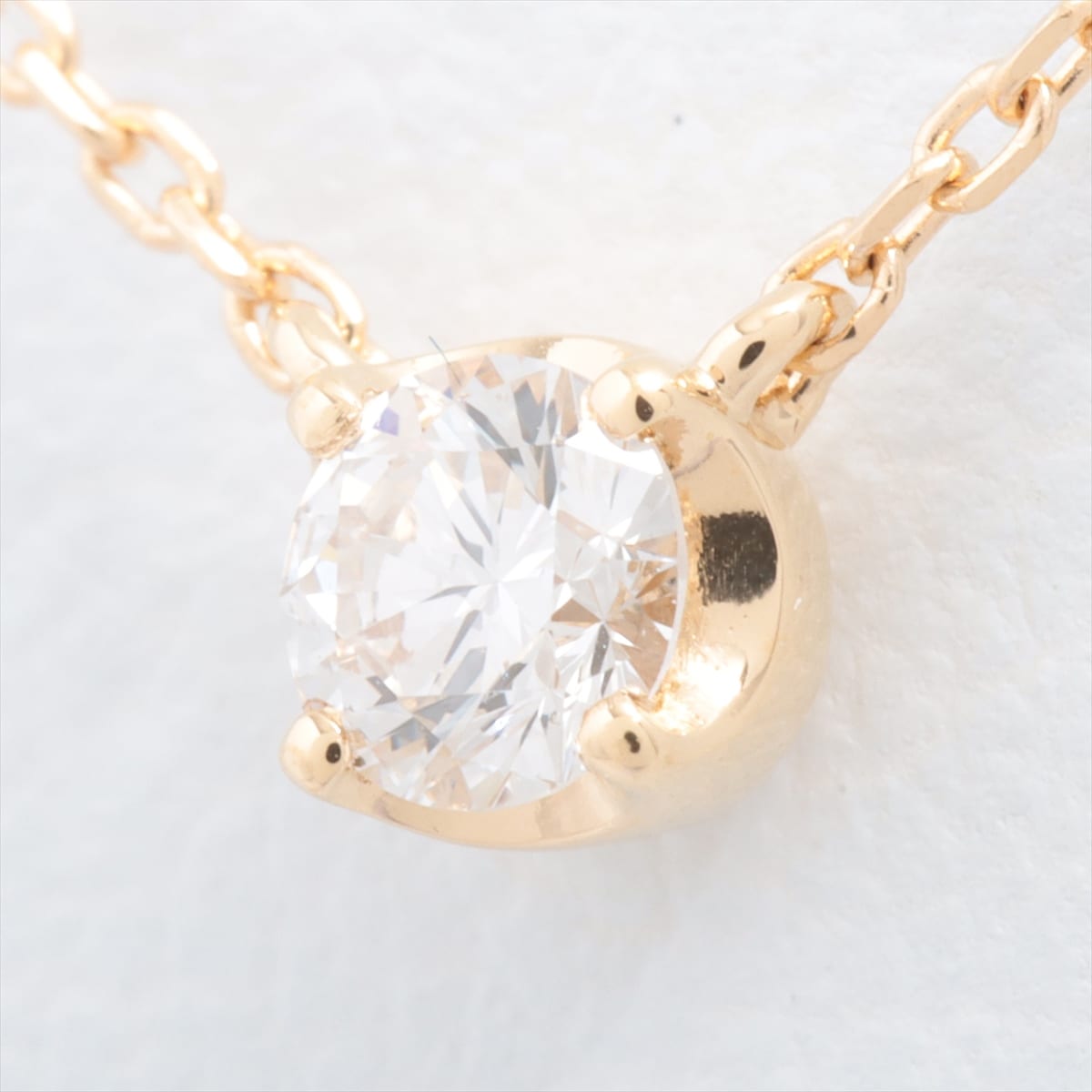4℃ diamond Necklace K18YG