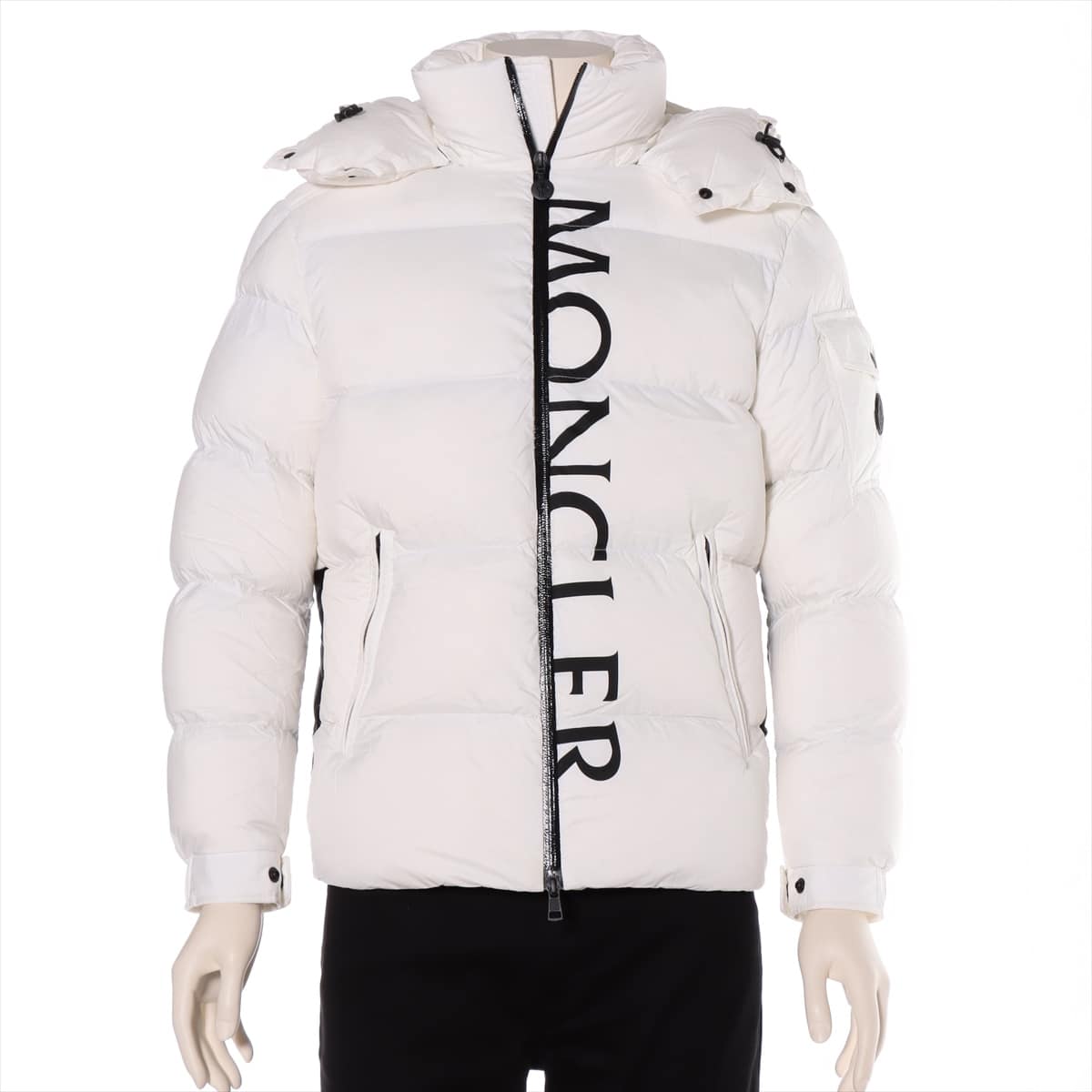 Moncler MAURES 20 years Nylon Down jacket 0 Men's White  Out of tag