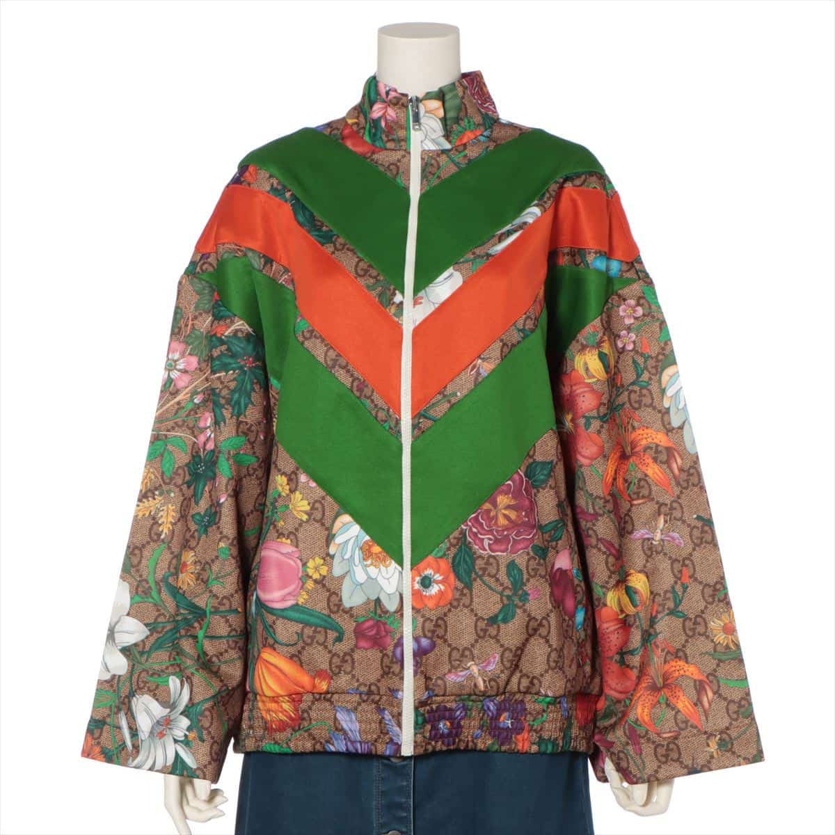 Gucci Cotton & Polyester Sweatsuit M Ladies' Brown  GG flora