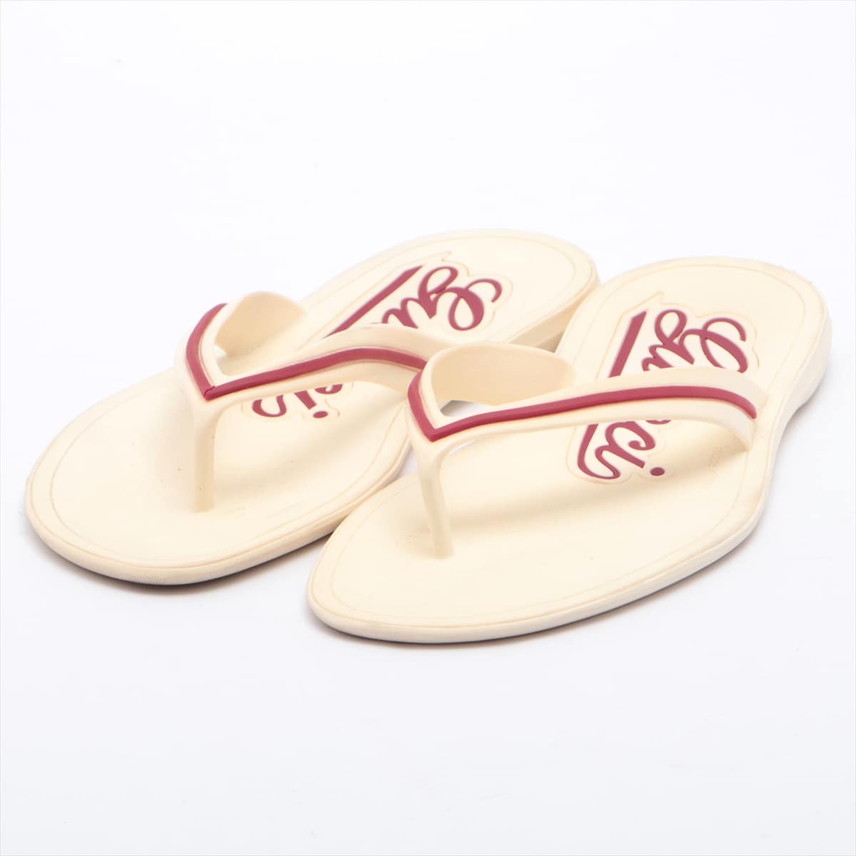 Gucci Rubber Beach sandals Unknown size Unisex White