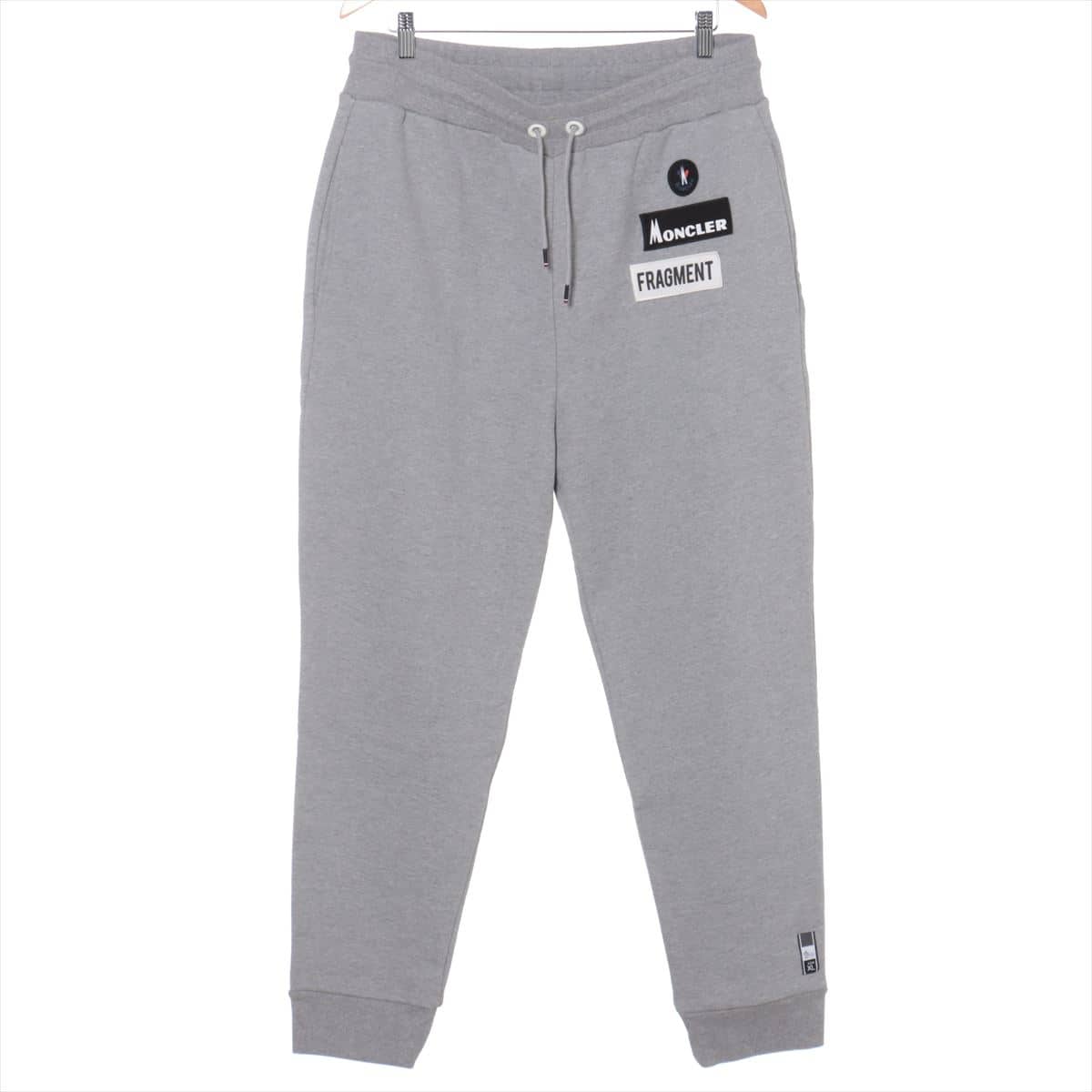 Moncler Genius Fragment 18 years Cotton Sweatpants XL Men's Grey